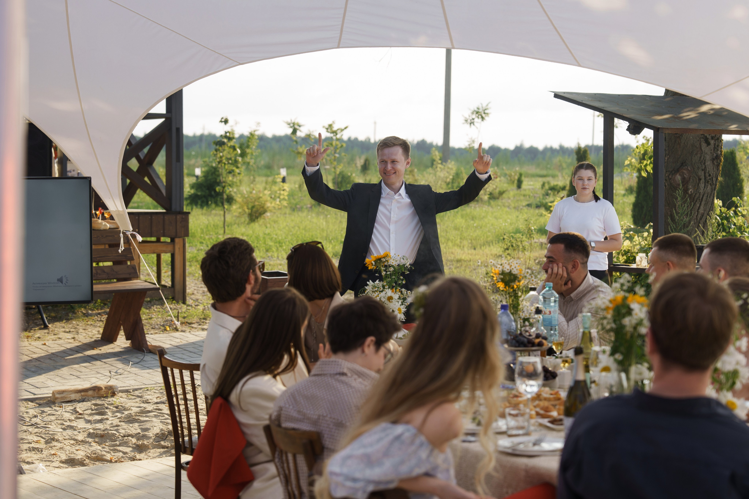 Михаил и Ольга (банкетная часть г. Брянск). Свадебный и репортажный фотограф Элина Козырьянова