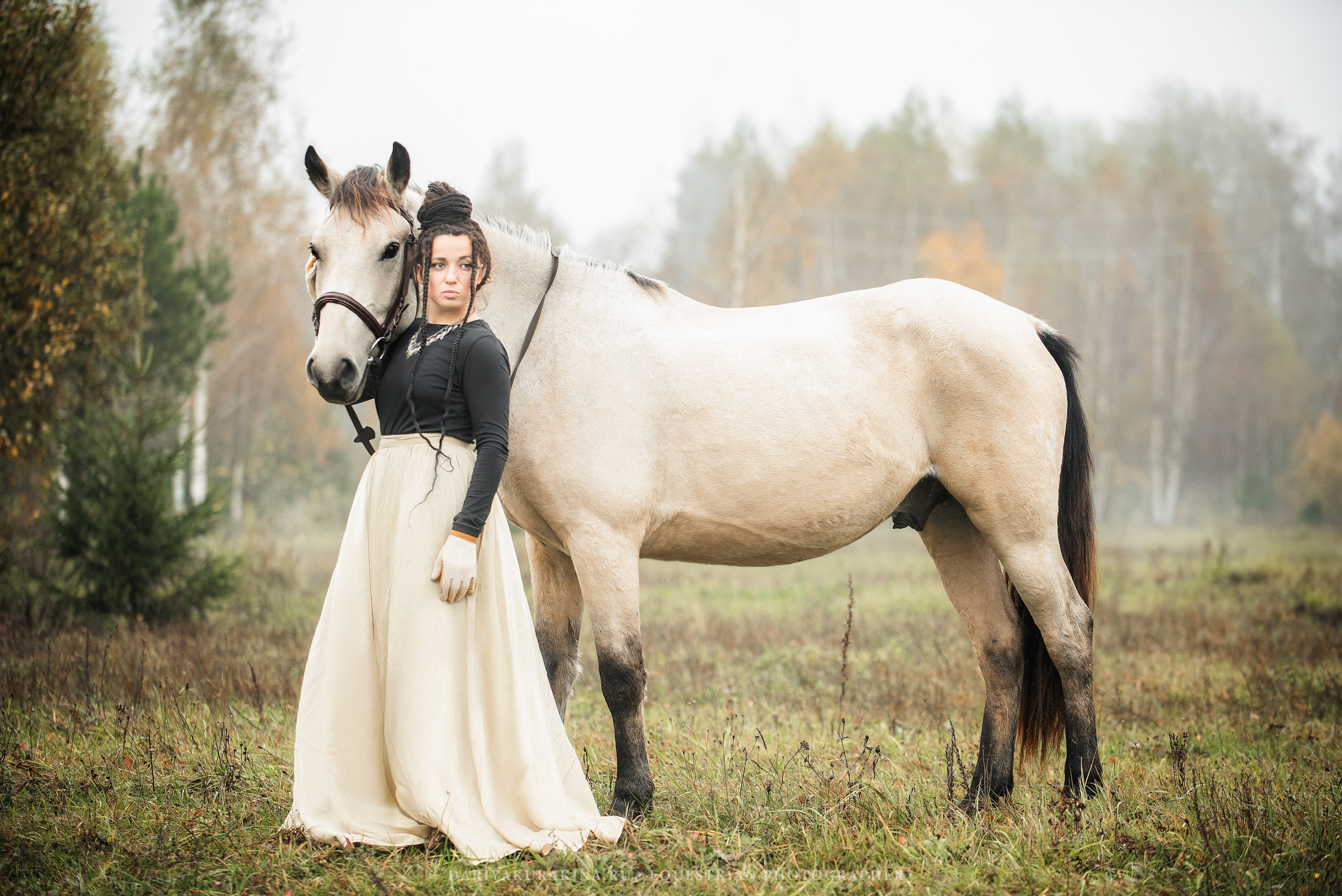 Ира, Тамара и Лена, КСК «БАЛЛАДА». Конный фотограф Куракина Дарья • Фотосессии с лошадьми