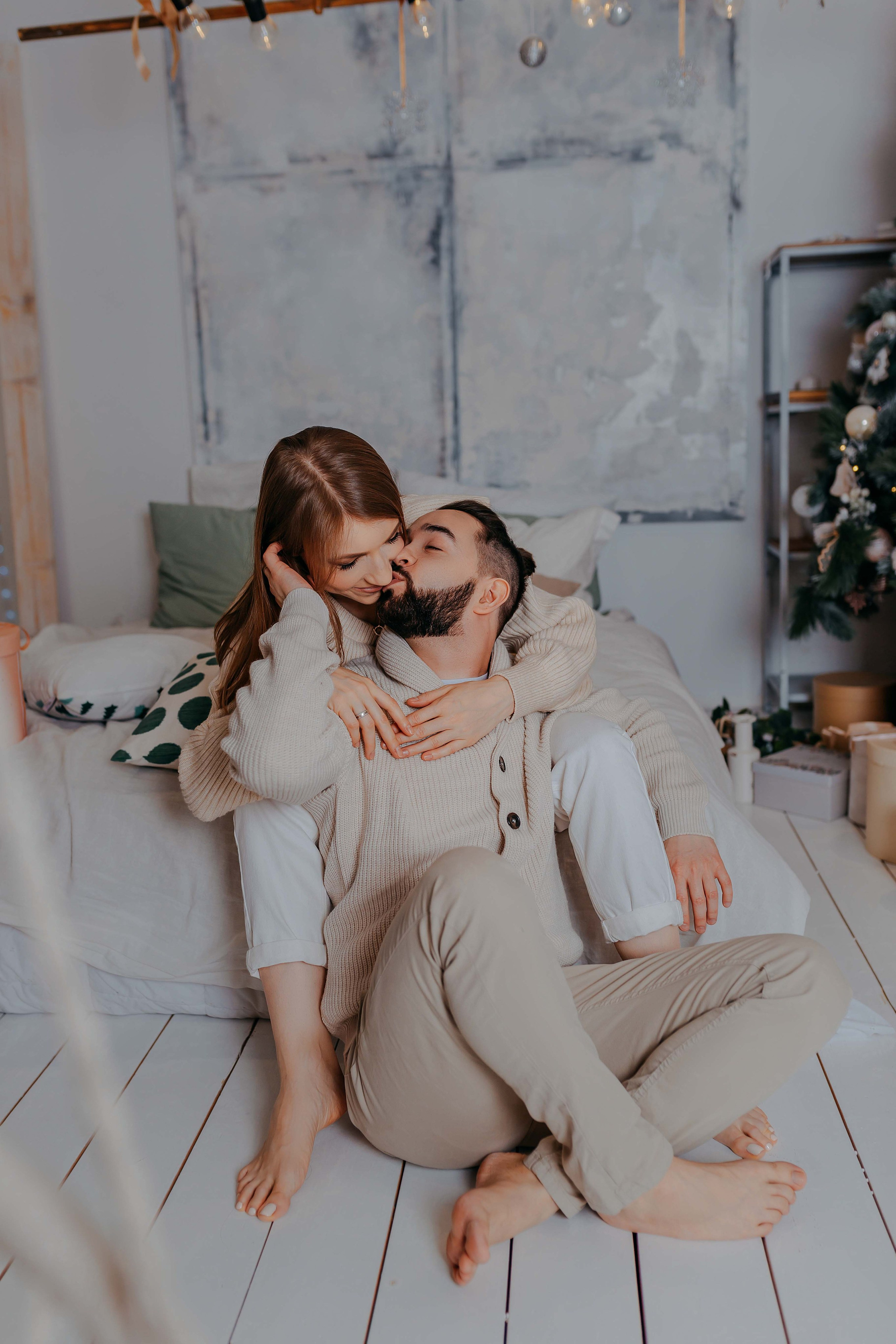 Студийная love story. Семейный и индивидуальный фотограф в Санкт-Петербурге Маргарита Щипкова