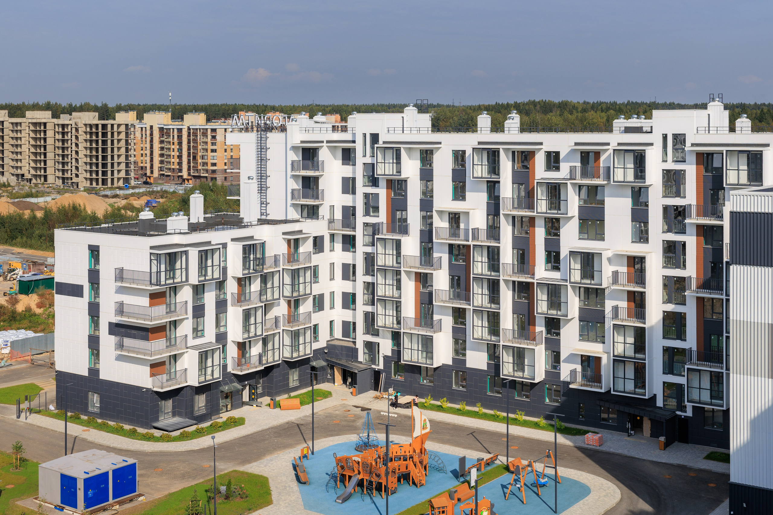 Архитектурная и репортажная фотосъёмка для застройщика