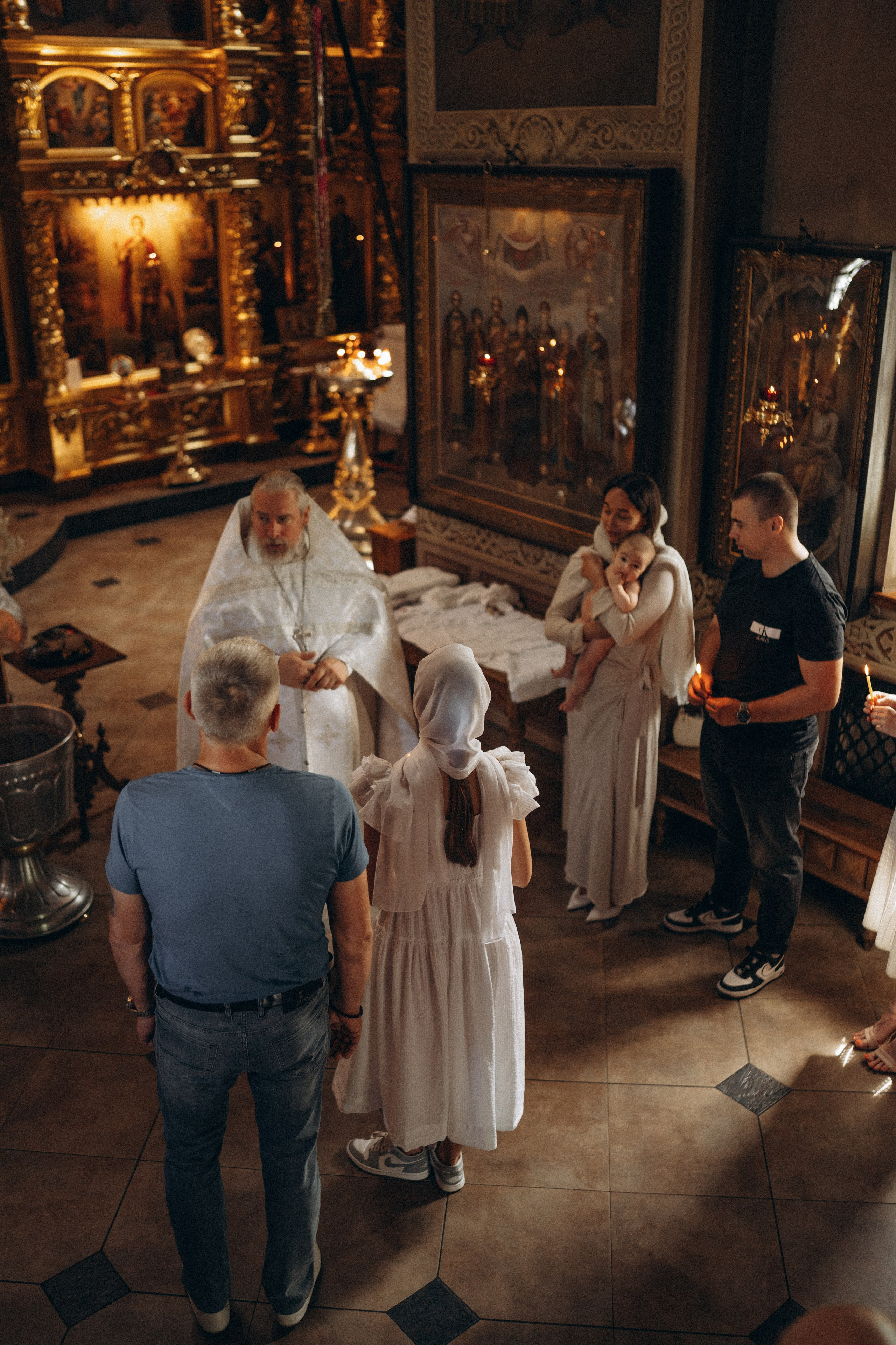 Фотосессия крещения. Семейный фотограф в Москве Галина Гончар