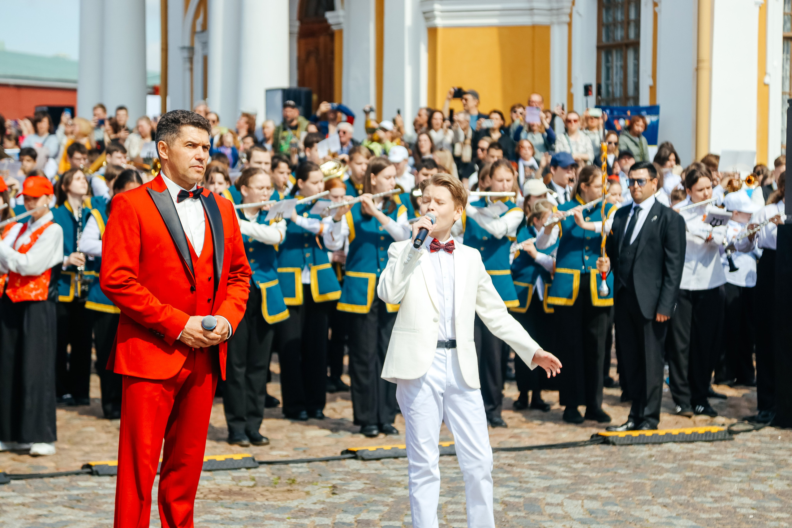 Парад детских духовых оркестров. Семейный фотограф Любовь Саркеева
