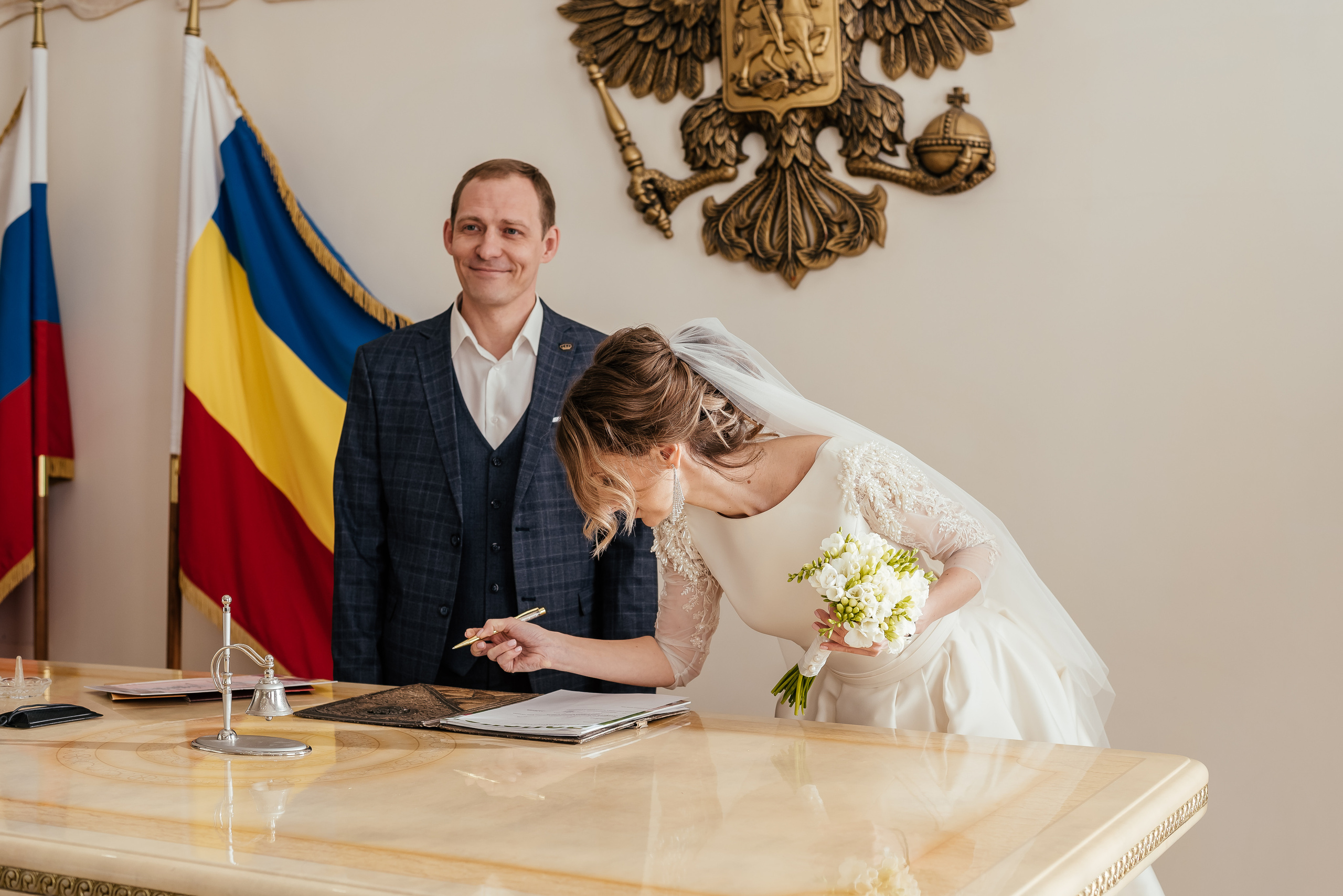 Оксана и Антон. Свадебный фотограф в Ростове Александра Груздева