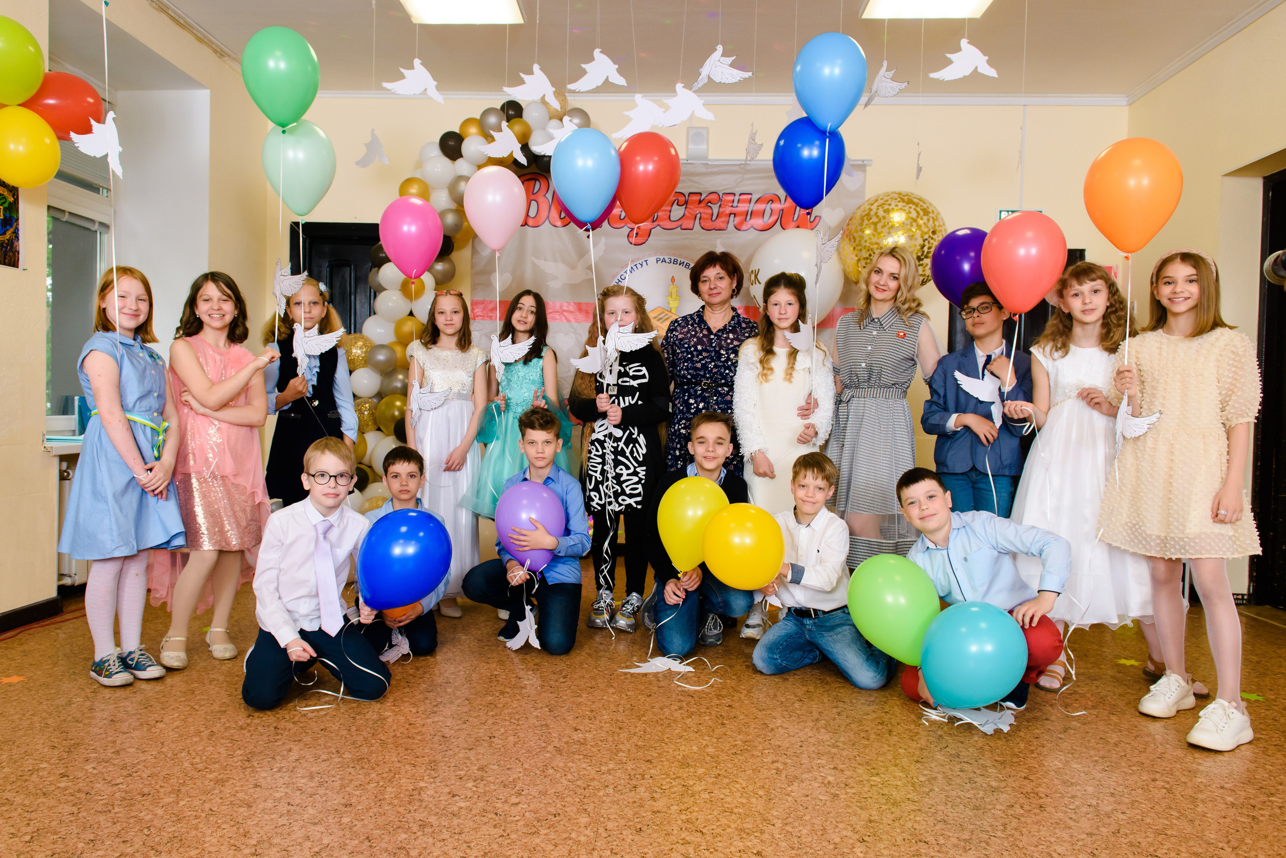 Фотосъемка выпускного в детском саду и школе. Томск. Студия выпускных альбомов Ольги Галкиной. Томск