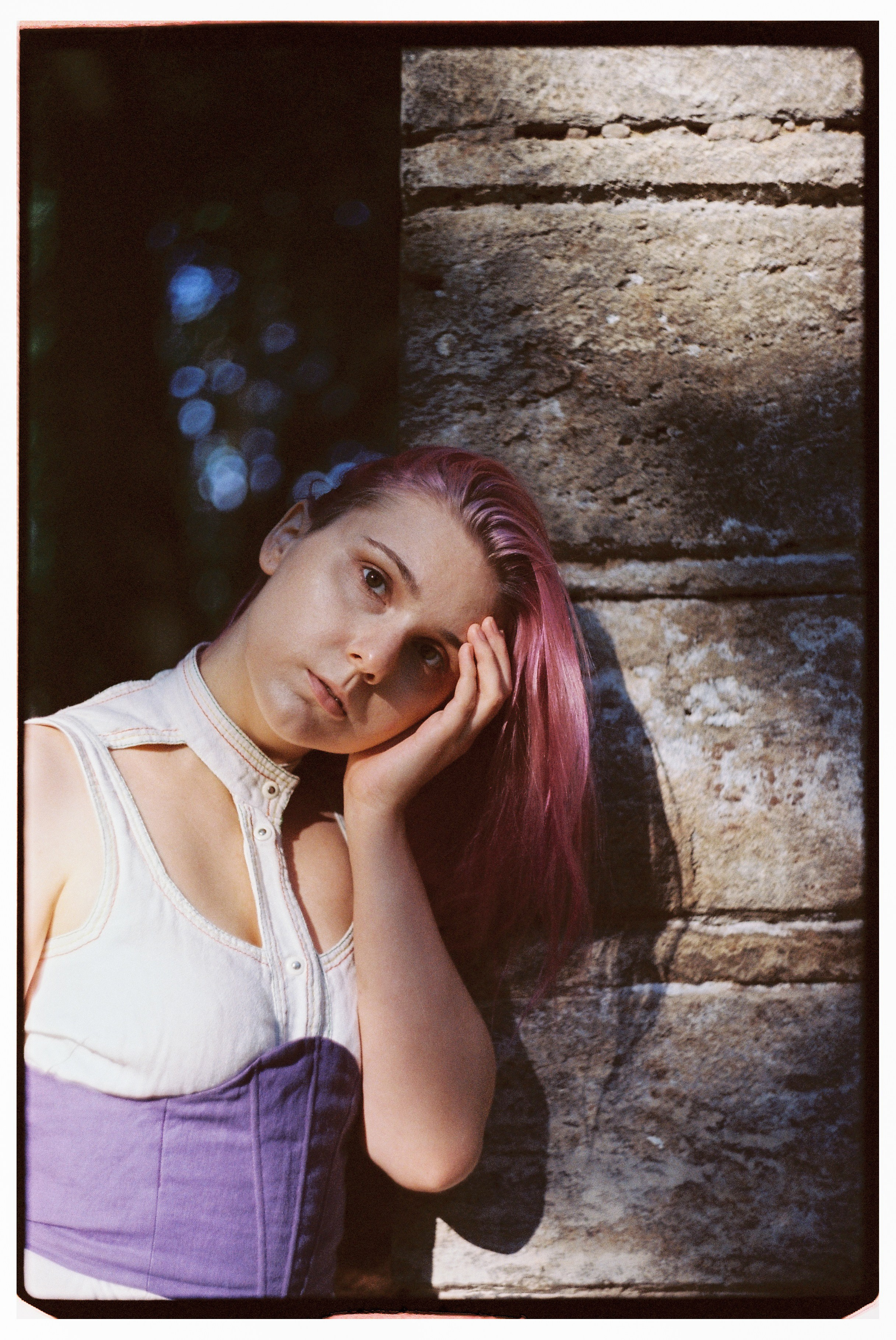 Фотосессия на Лютеранском кладбище на пленку для Кати в Санкт-Петербурге. Светлана Гопанюк. Портретный фотограф. Санкт-Петербург. СПб