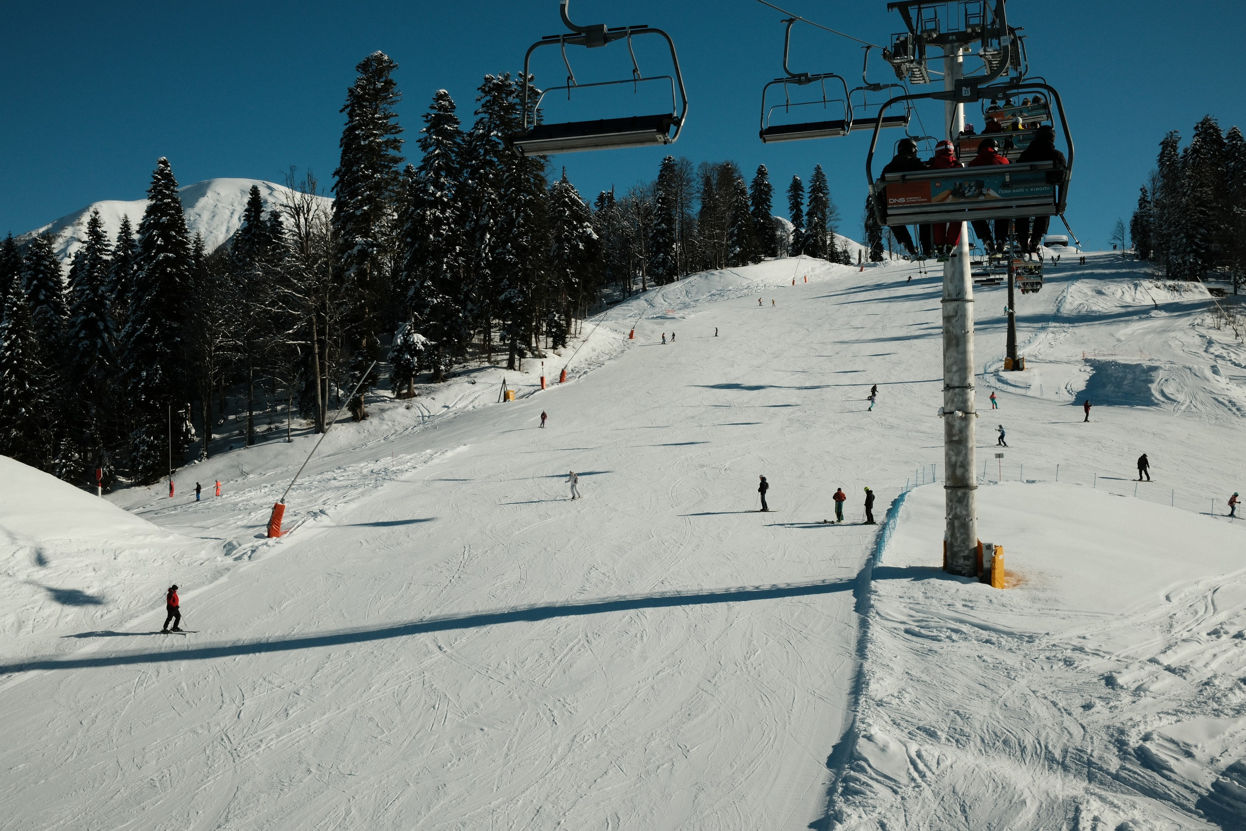 Горнолыжный курорт Газпром поляна. Лаура. Алексей Торопов фотограф