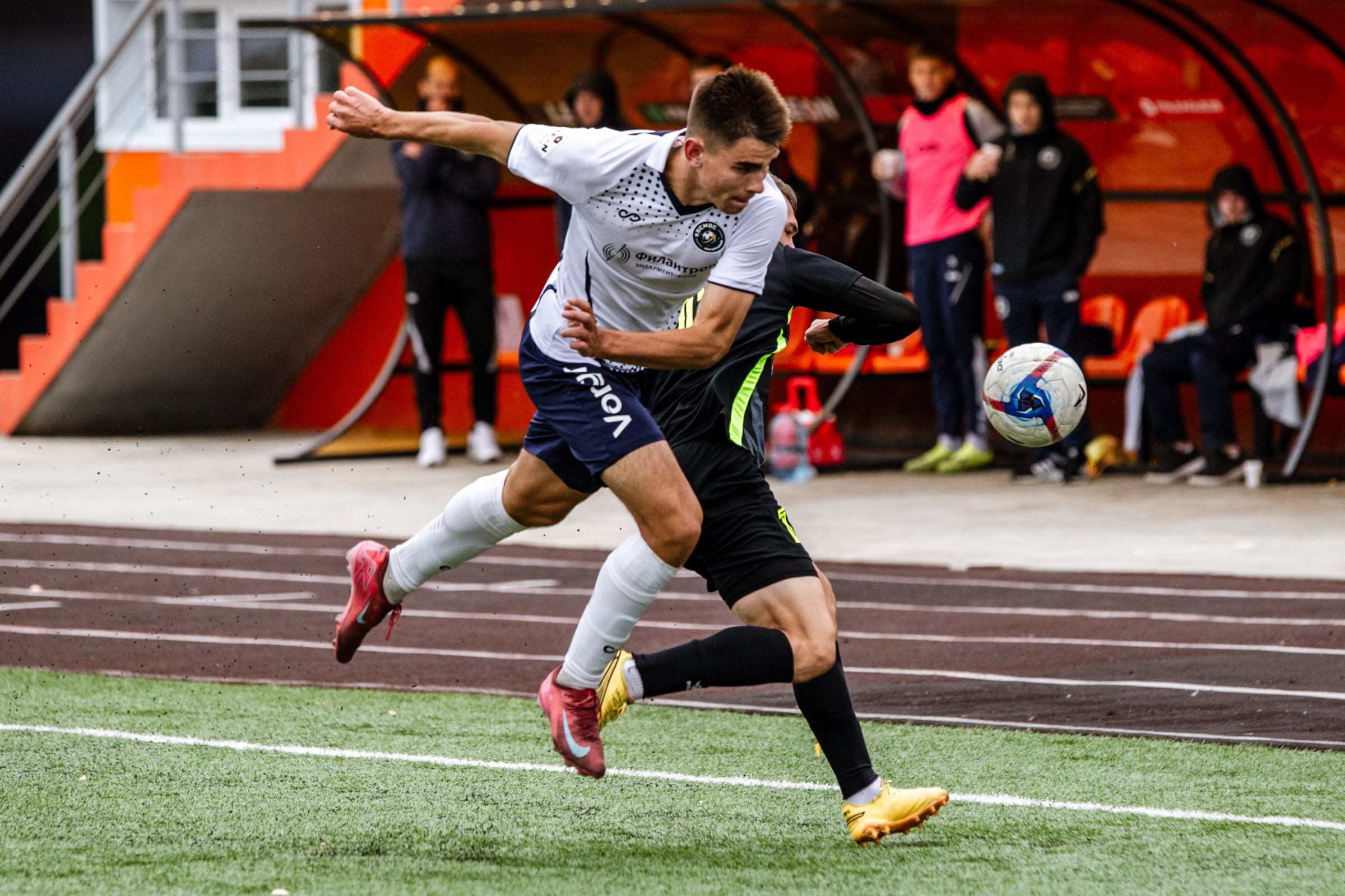 Первенство России по футболу LEON-Вторая лига Б | ФК Иркутск — Космос (Долгопрудный) | 14.09.25. Фотограф в Иркутске Евгения Айвазова