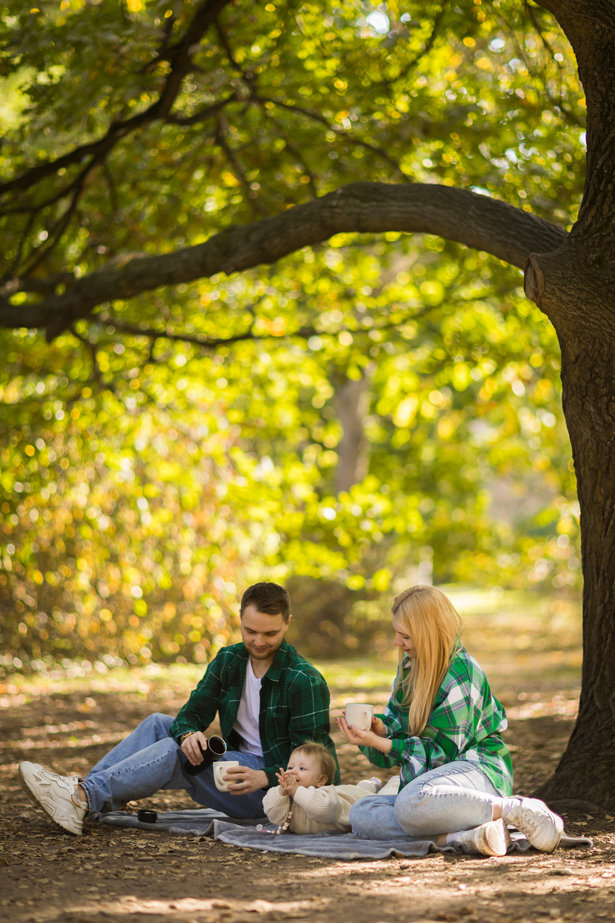 Семейная фотосессия на природе. Photomantis