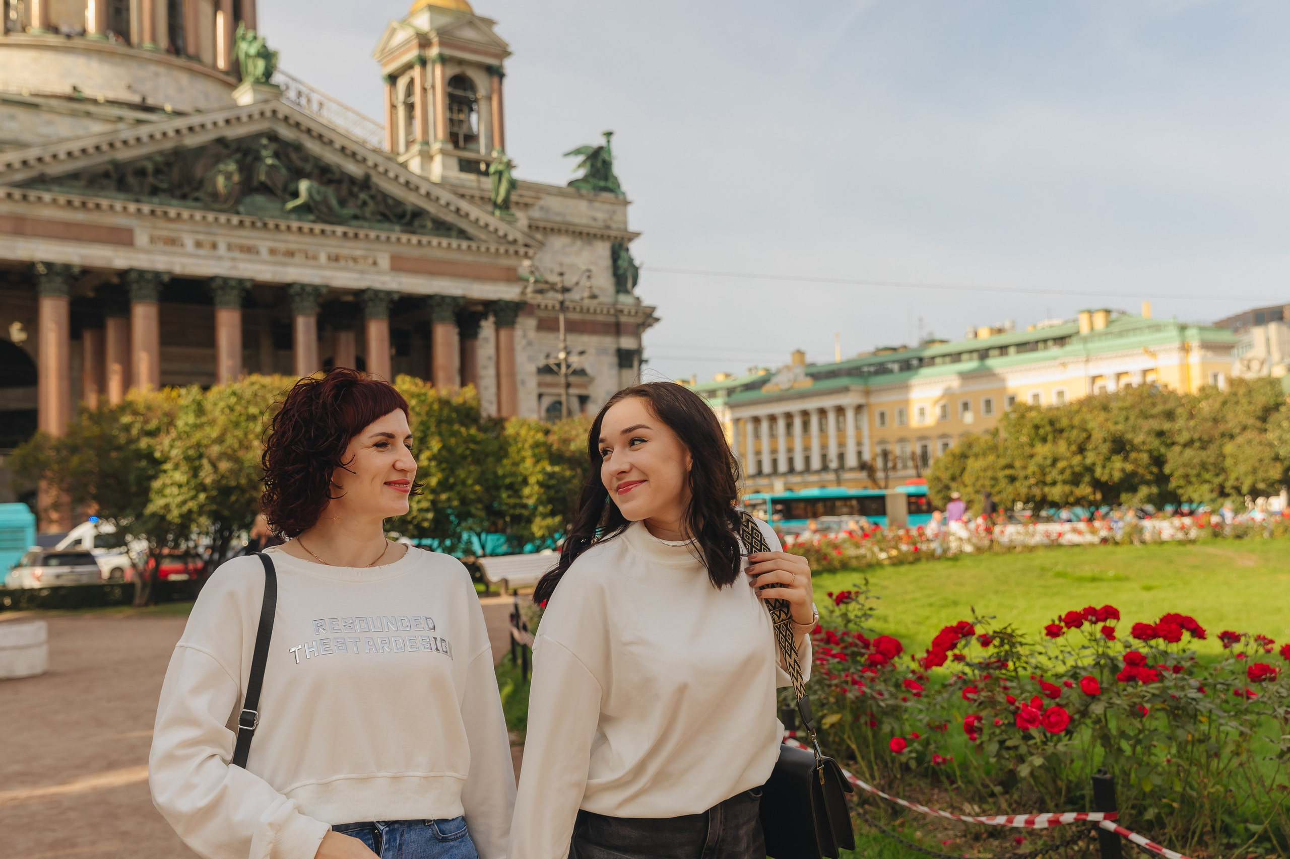 Прогулка Оли и Марины. Семейный фотограф в Санкт-Петербурге Ева Маркова