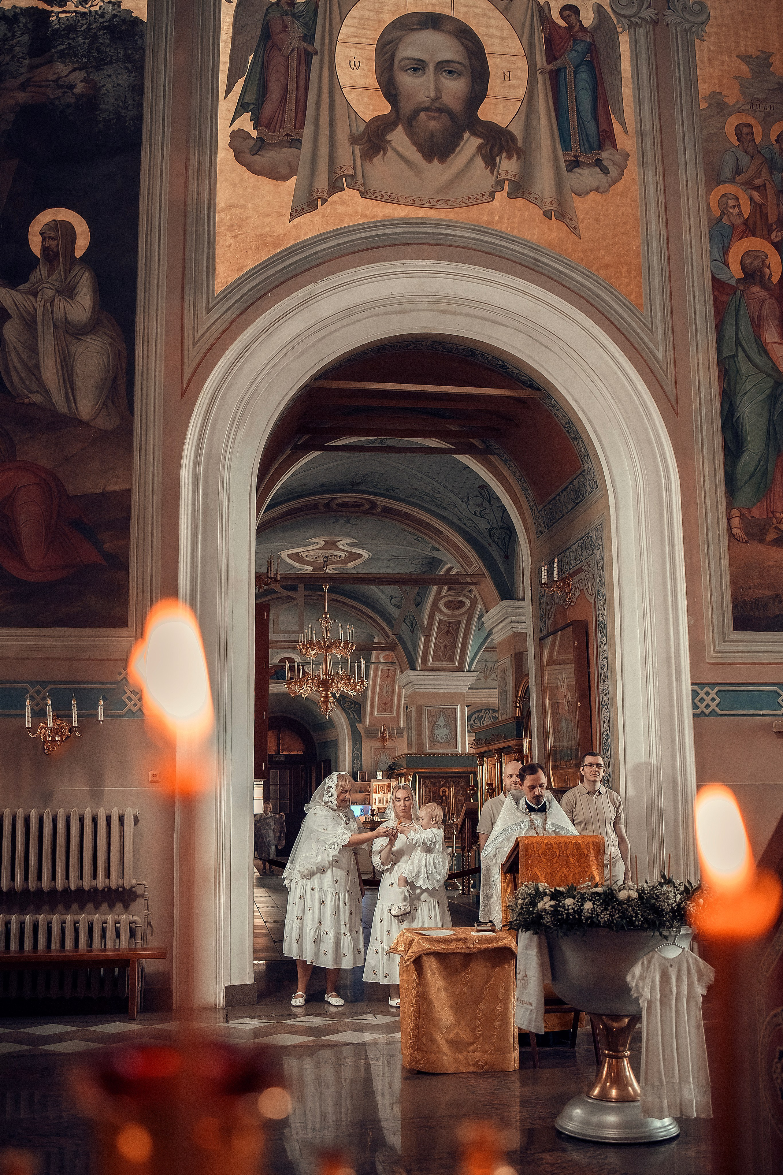 Стоимость таинства крещения. Семейный и детский фотограф в Москве в ЮАО Царицыно Алёна Асташкина