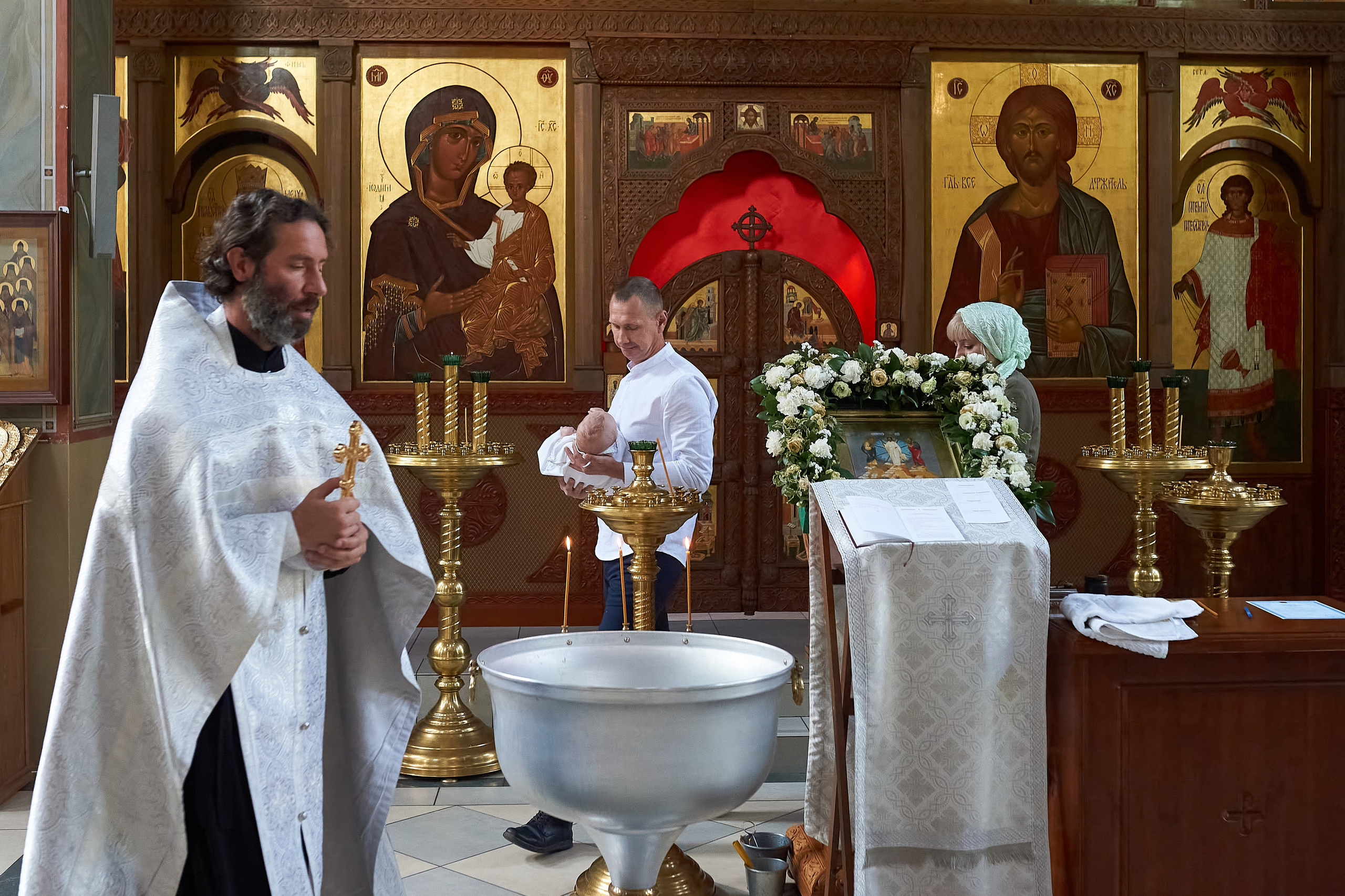 Крещение. Троицкий храм. Балашиха