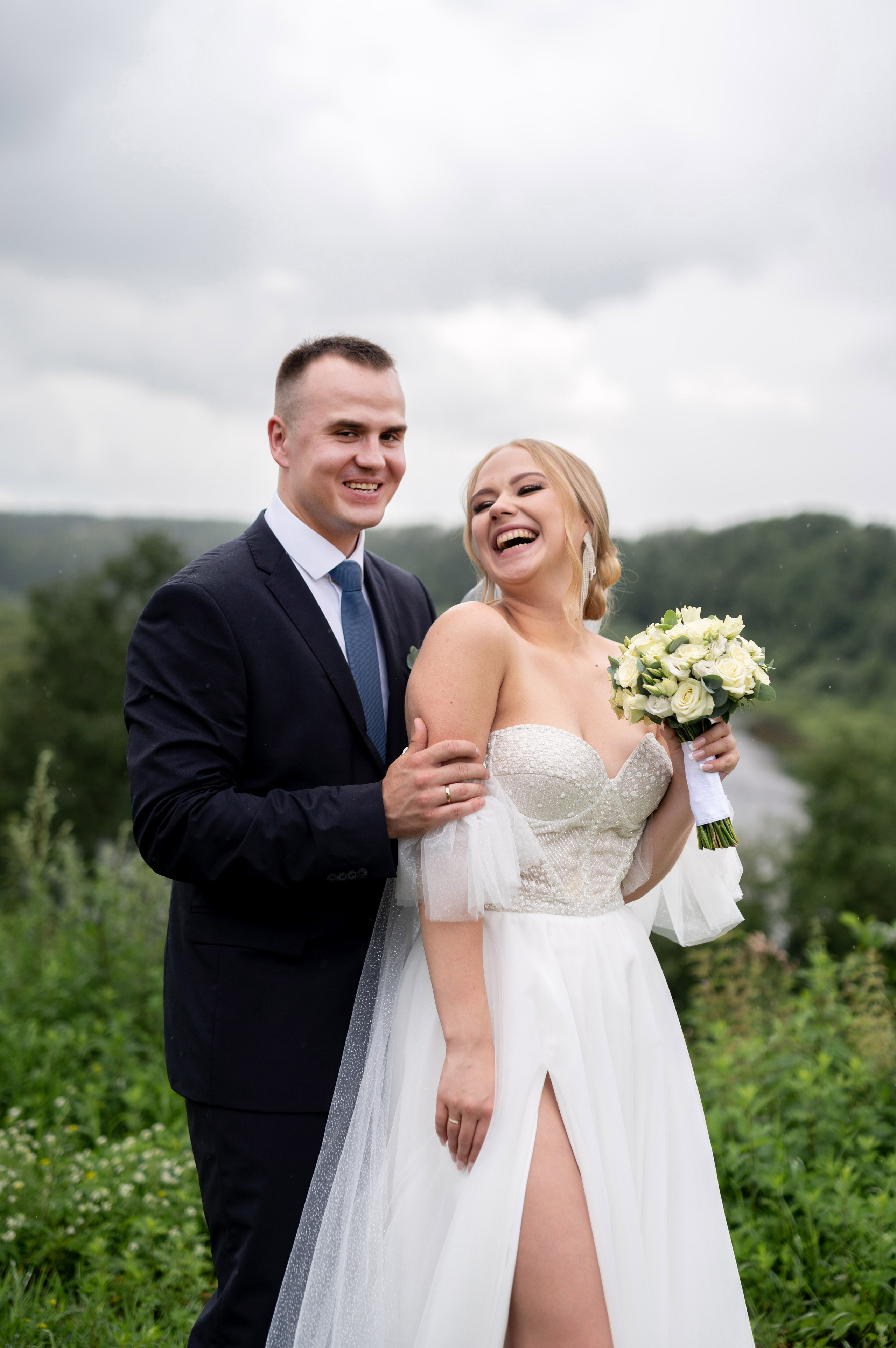 Ксения и Владислав (фотосессия в ЗАГСе и парке города Кингисеппа). Портретный, семейный и свадебный фотограф в Санкт-Петербурге и в Пушкине Ширяев Денис