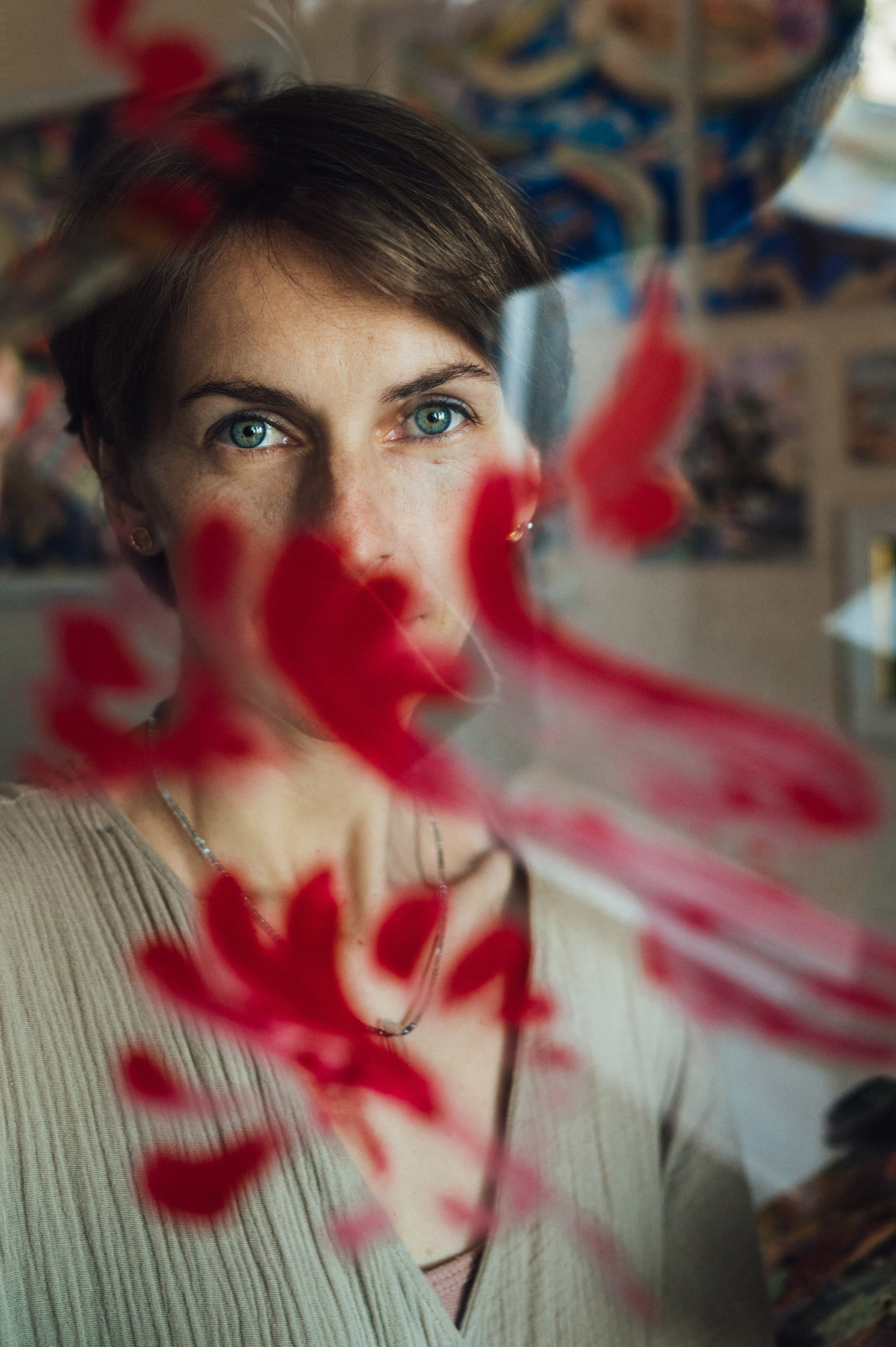 Анастасия. Фотосессия для художницы. Мария Кобзева, фотограф в Ялте, Крым