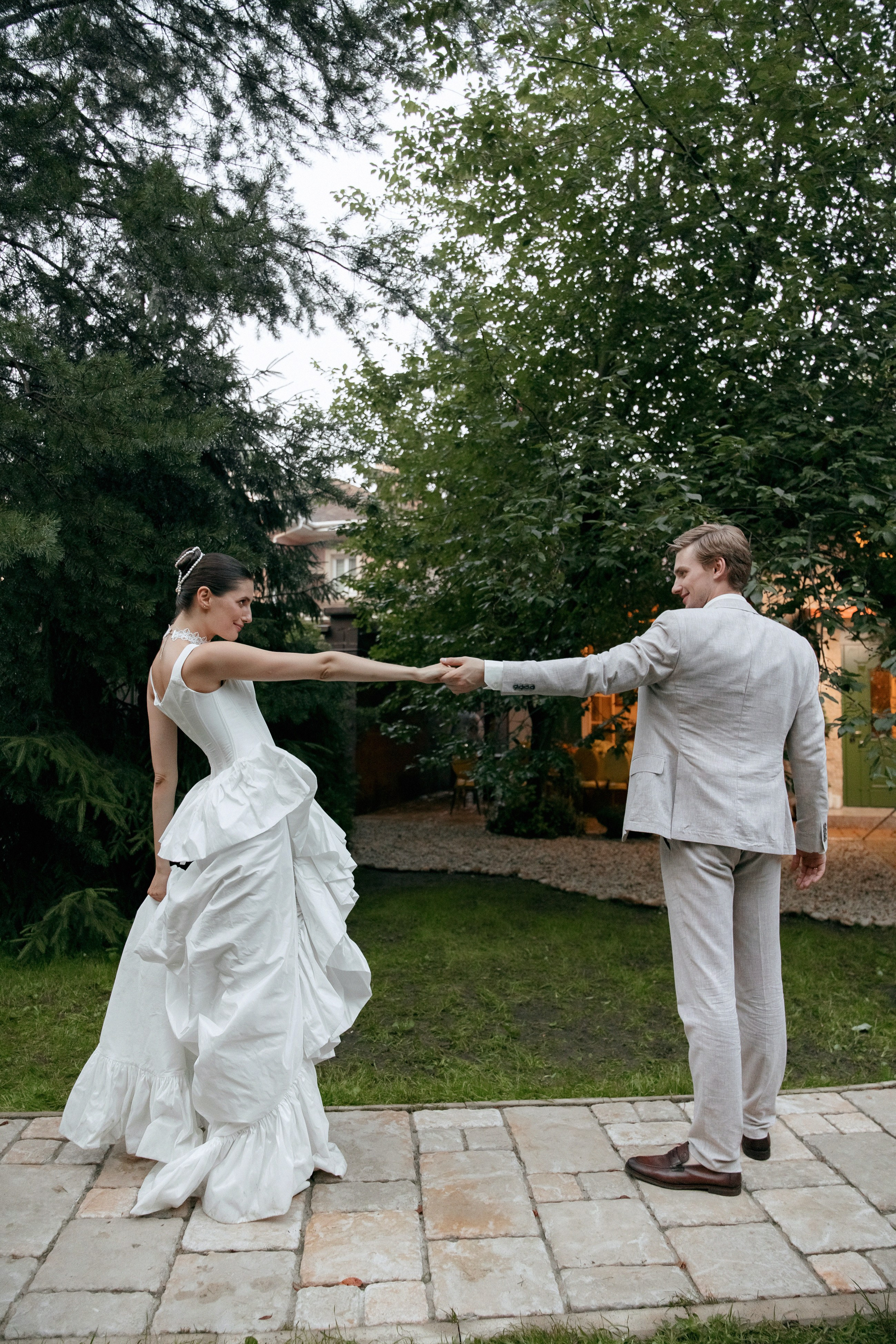 Елизавета и Евгений: итальянская романтика в подмосковных пейзажах. Свадебный фотограф Москва