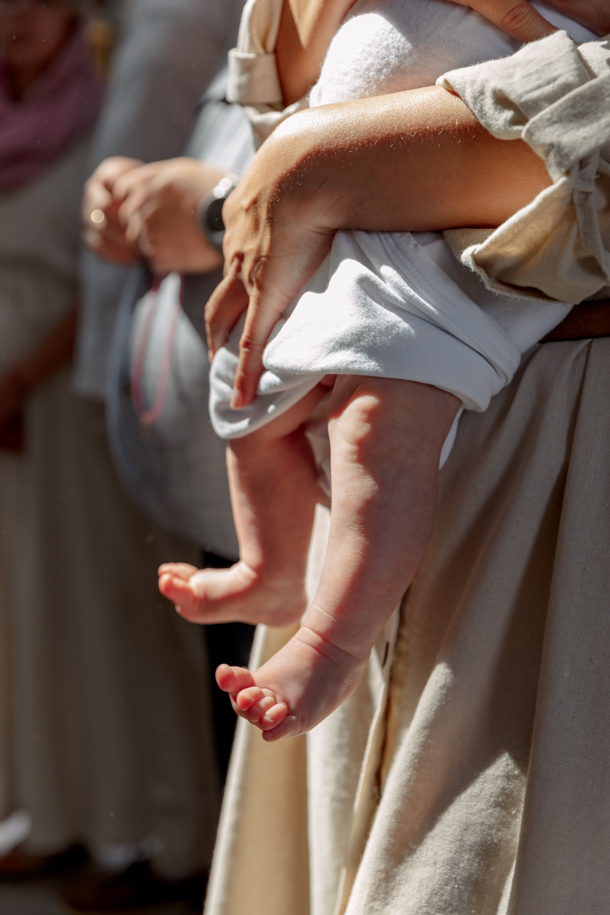 Крещение Сияны. Портретный и семейный фотограф в Москве Ирина Голубчина