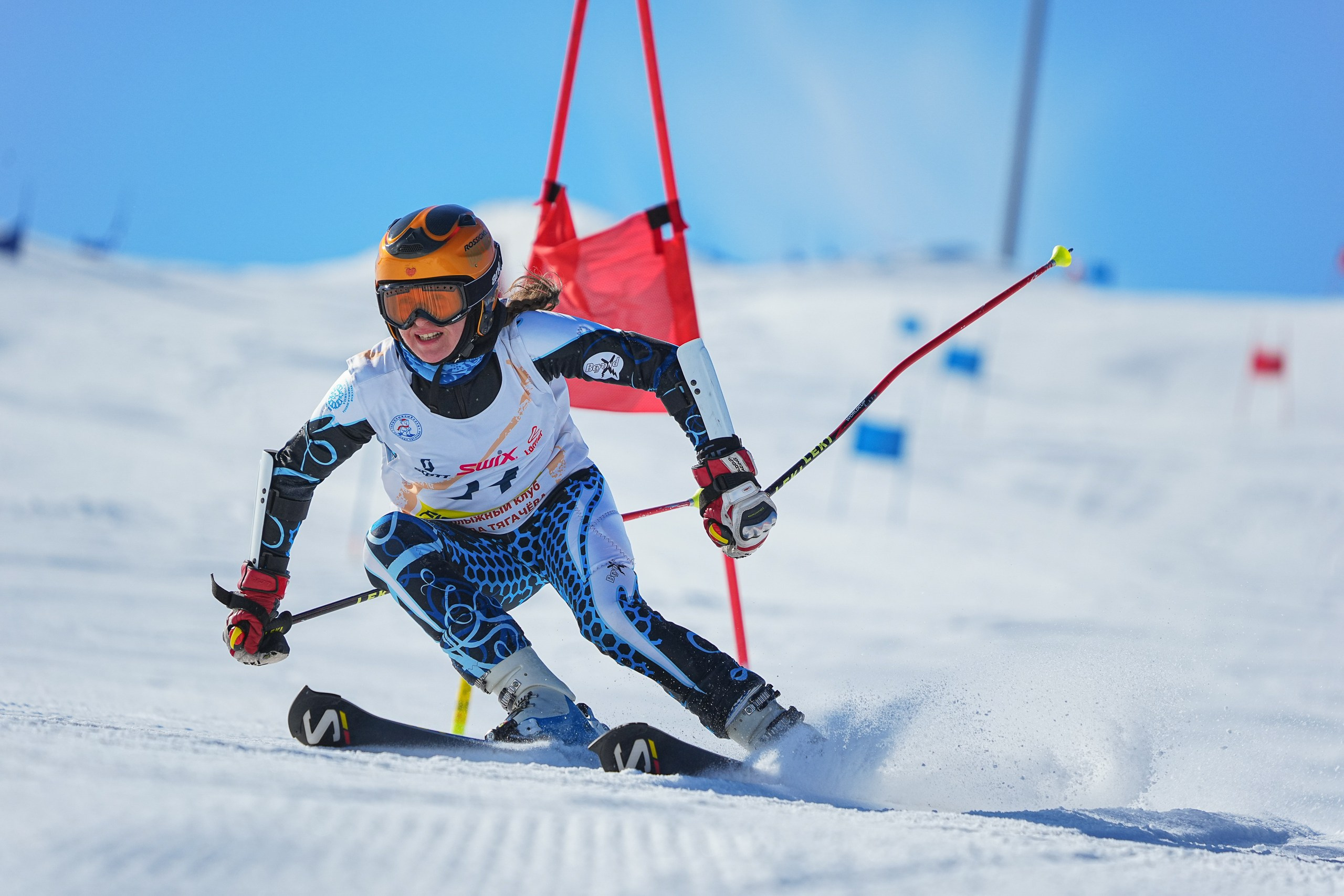 Соревнования «Приз горнолыжного клуба Леонида Тягачева», GS, 2024. Фотограф Студитский Евгений