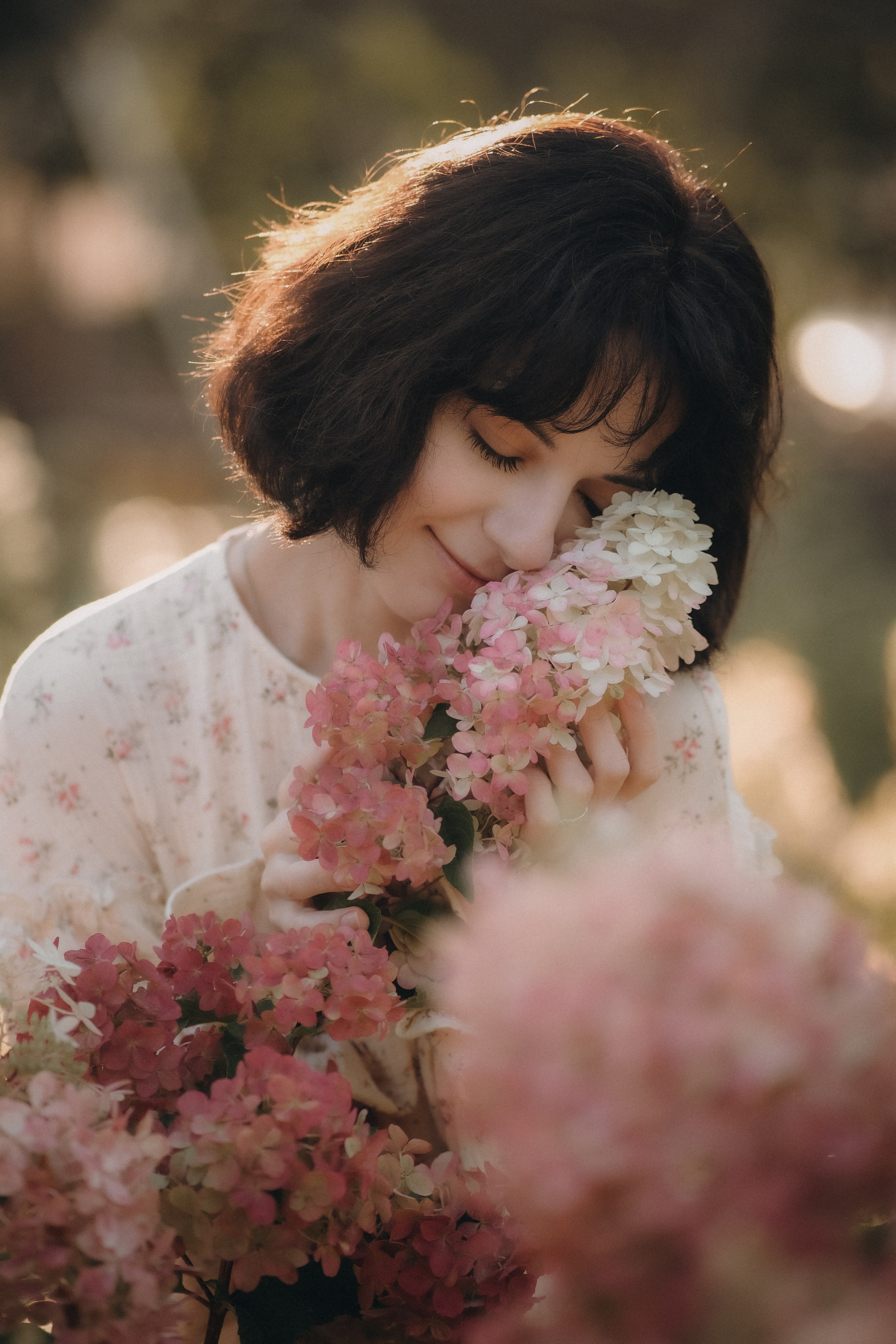 Утро в гортензиях. Свадебный и семейный фотограф в Москве Инника Кетлер