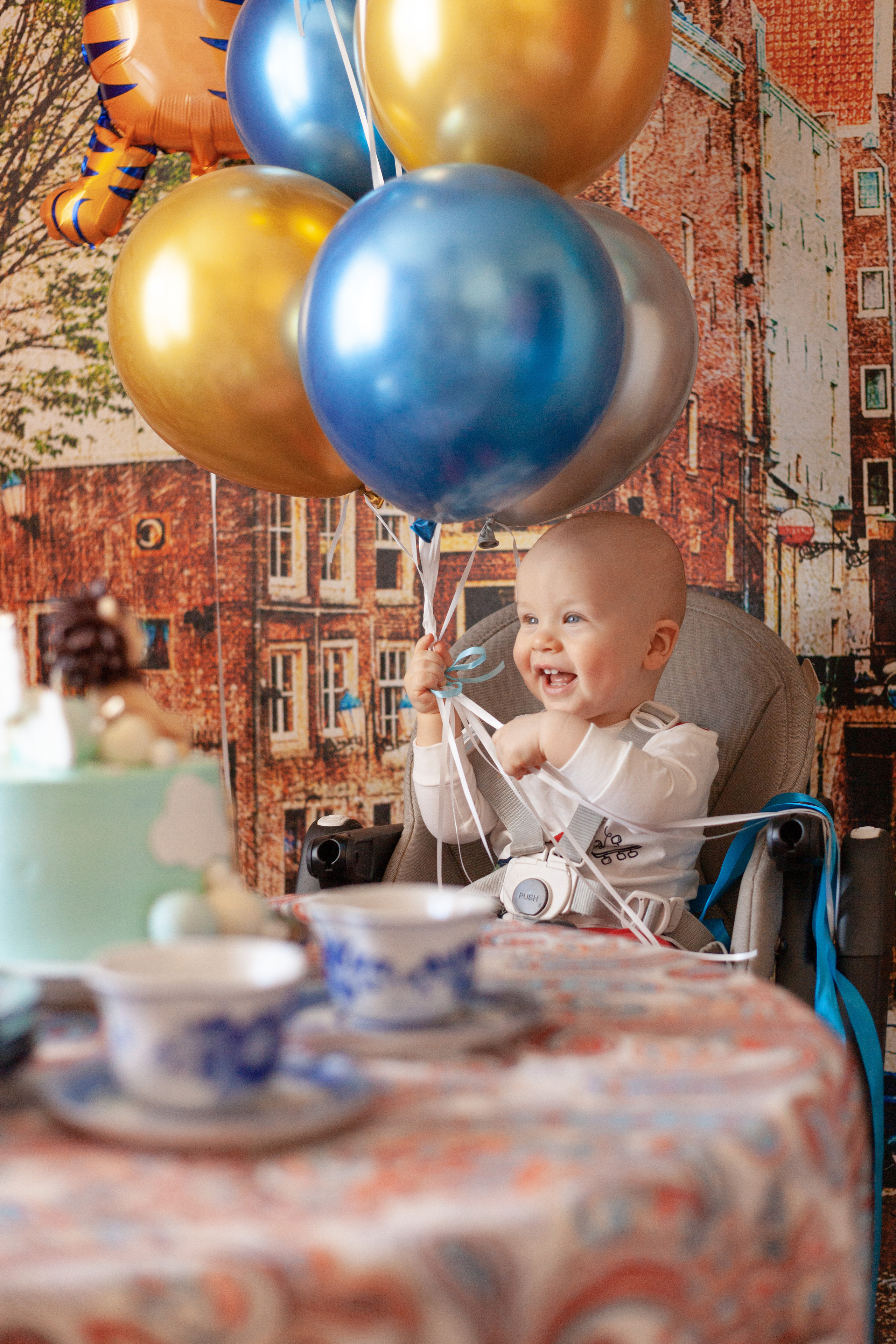 Первый день рождения (домашние съёмки). Фотограф и ретушер Маргарита Павлюк Москва