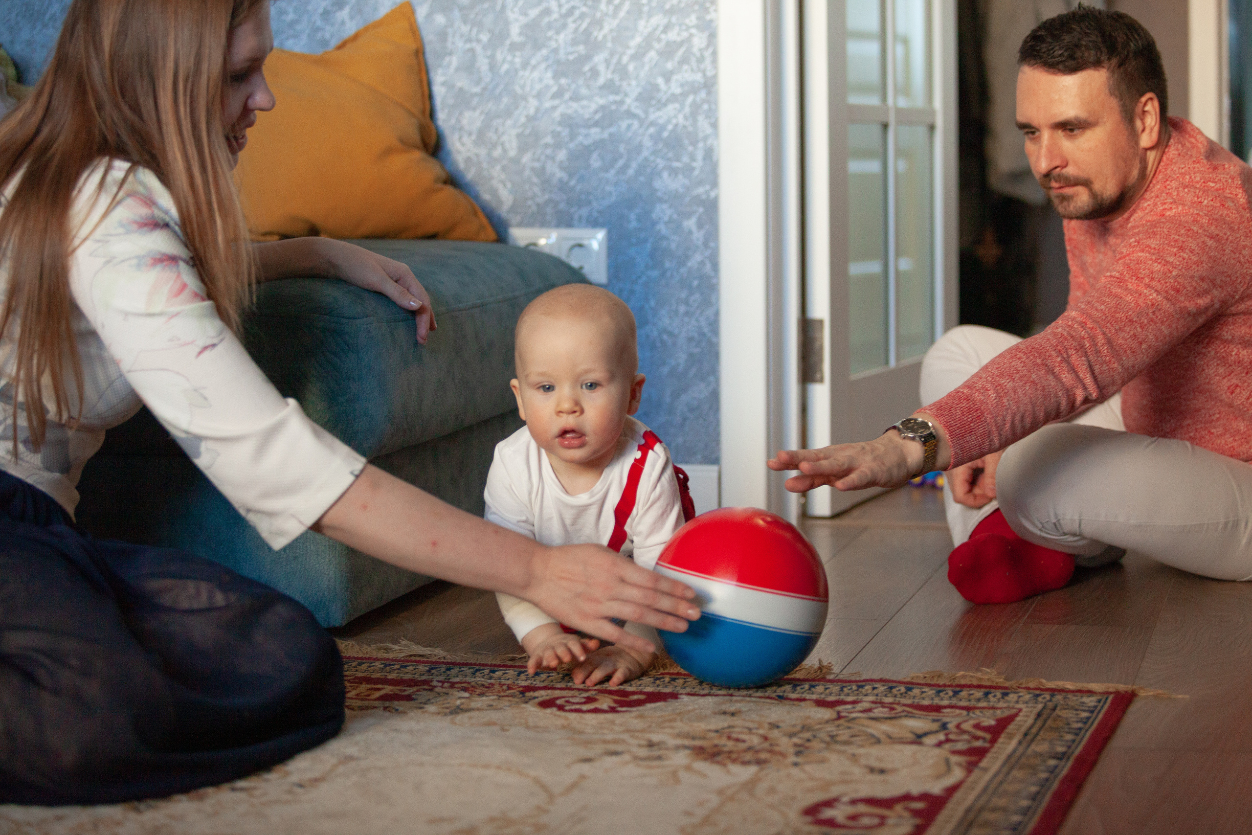 Первый день рождения (домашние съёмки). Фотограф и ретушер Маргарита Павлюк Москва