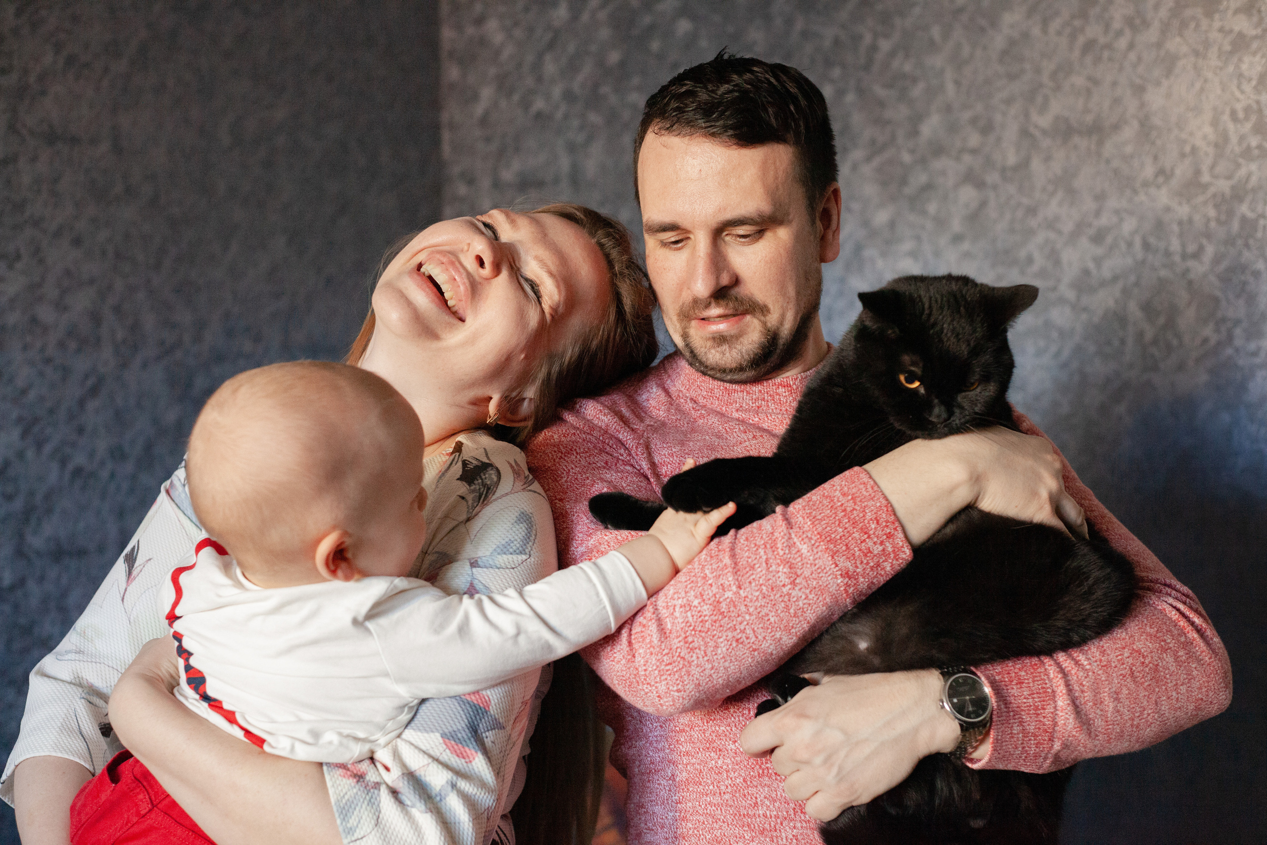 Первый день рождения (домашние съёмки). Фотограф и ретушер Маргарита Павлюк Москва