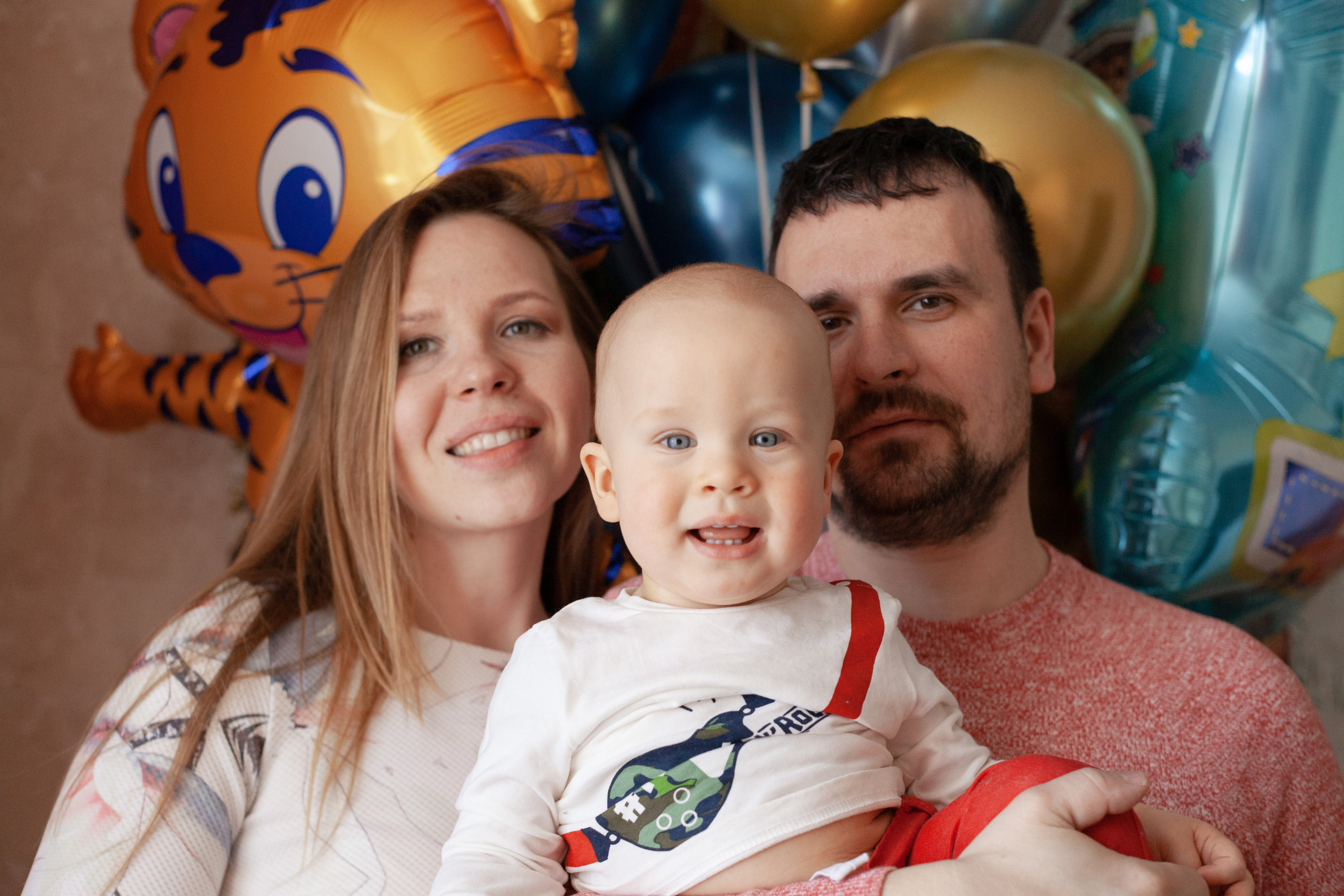 Первый день рождения (домашние съёмки). Фотограф и ретушер Маргарита Павлюк Москва