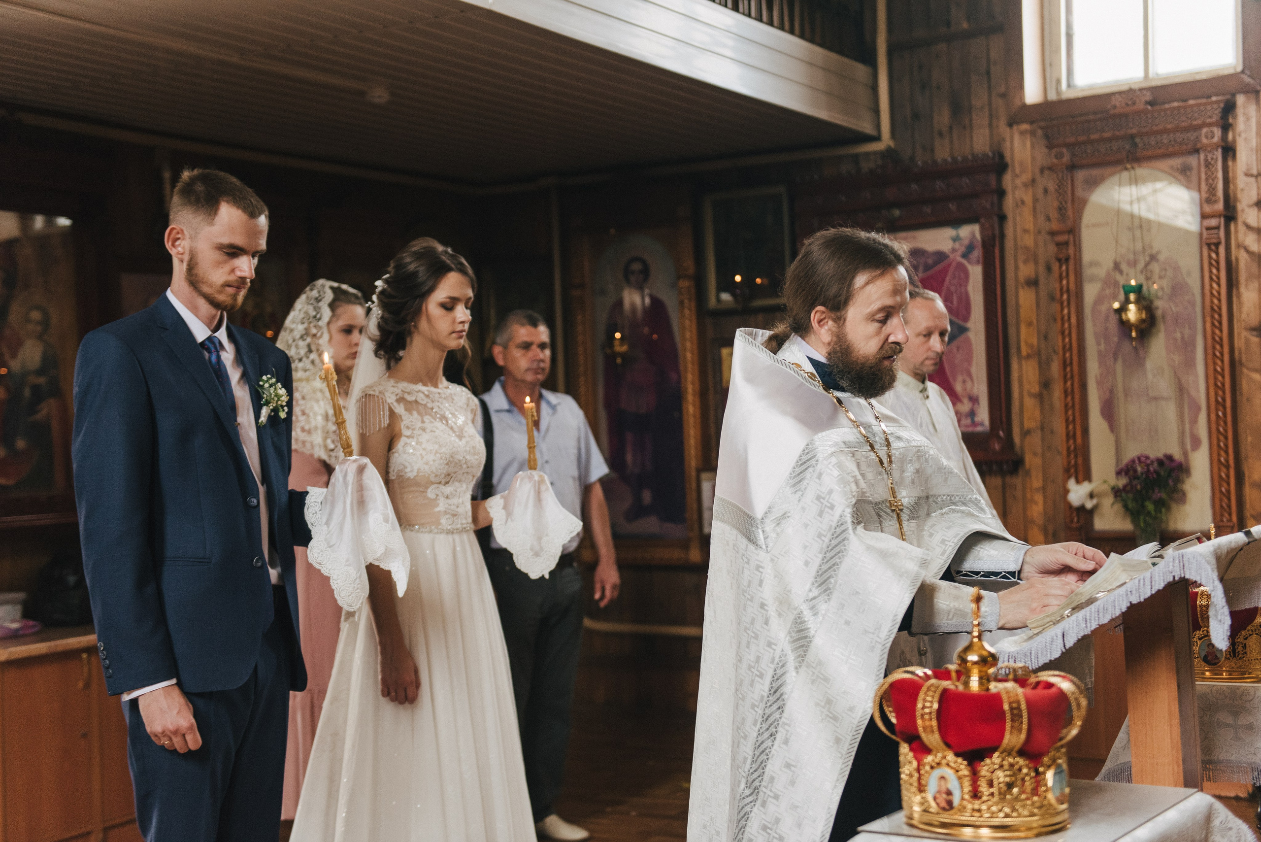 Венчание Никиты и Тони — Храм Иоанна Кронштадского. Свадебный и семейный фотограф Волгоград Москва