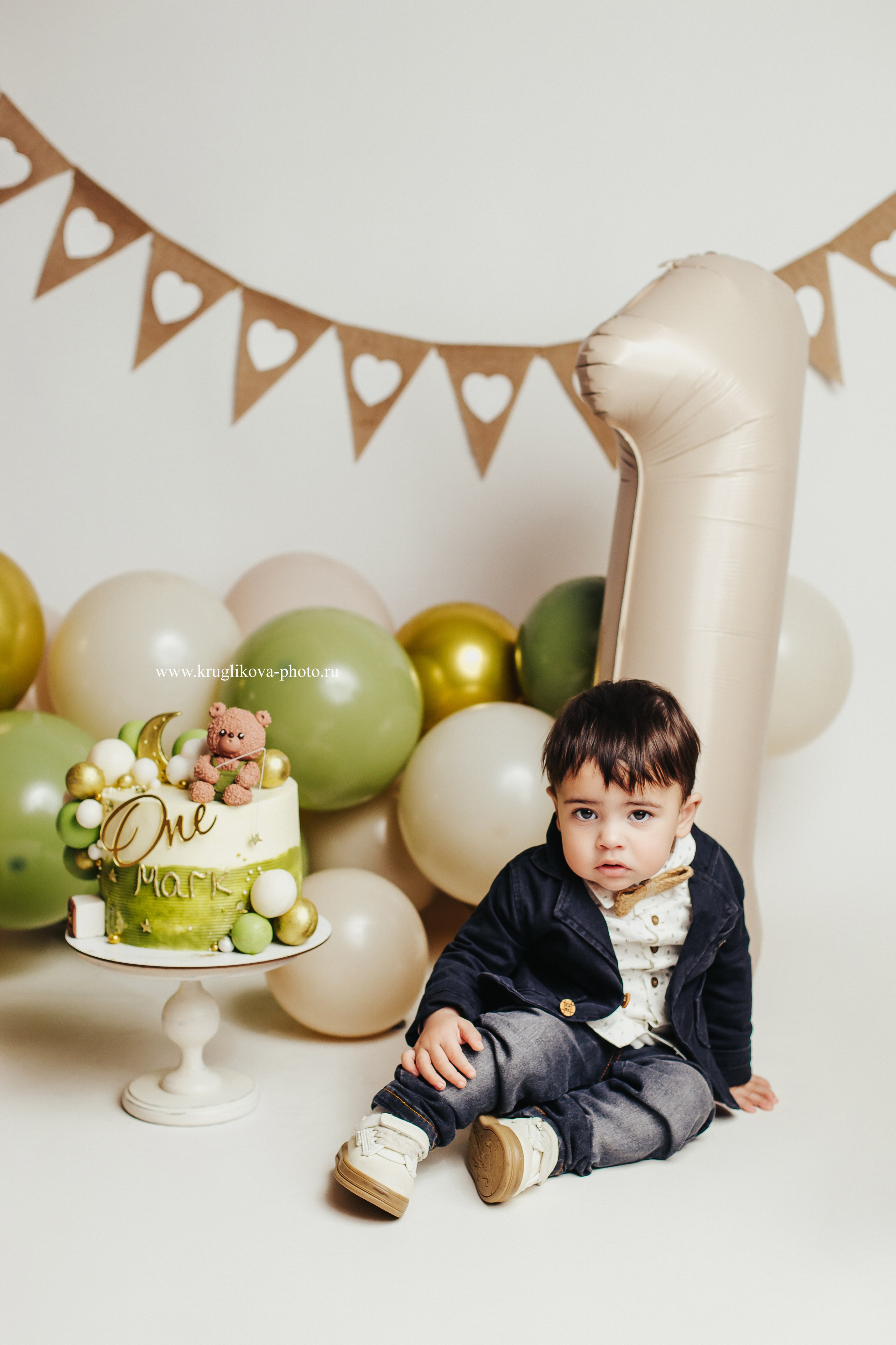 Марк. Годик. Фотограф новорожденных и детский в Сергиевом Посаде Кругликова Юлия