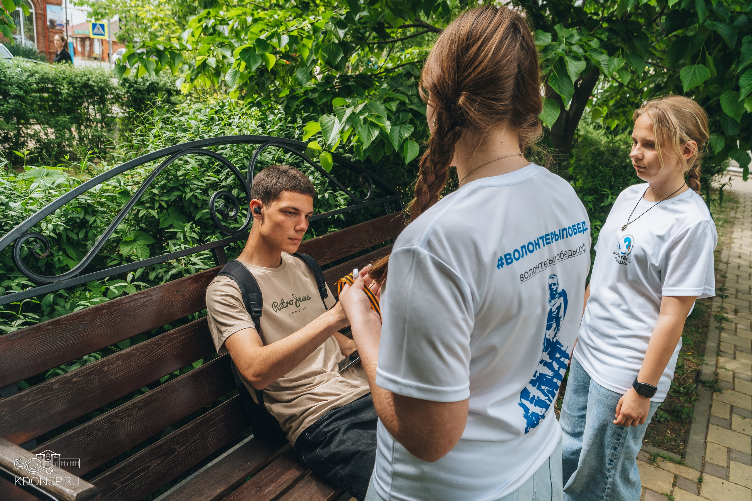 «Георгиевская ленточка — символ Победы». Новотитаровский Дом культуры