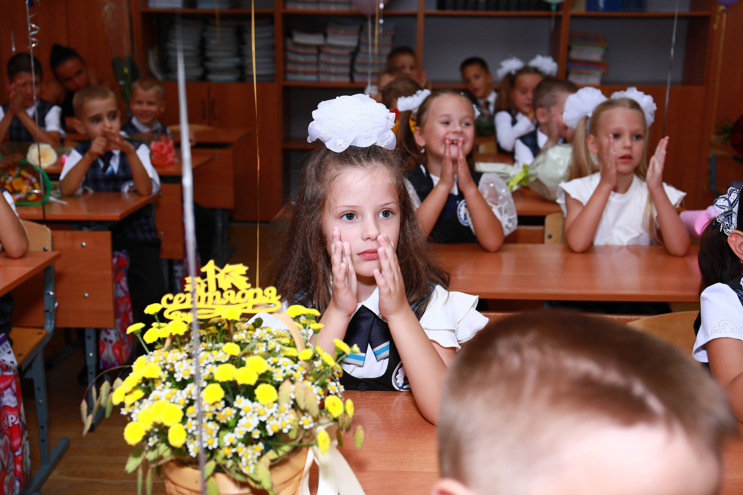 1 сентября (Школа 31). Детский семейный фотограф Краснодар