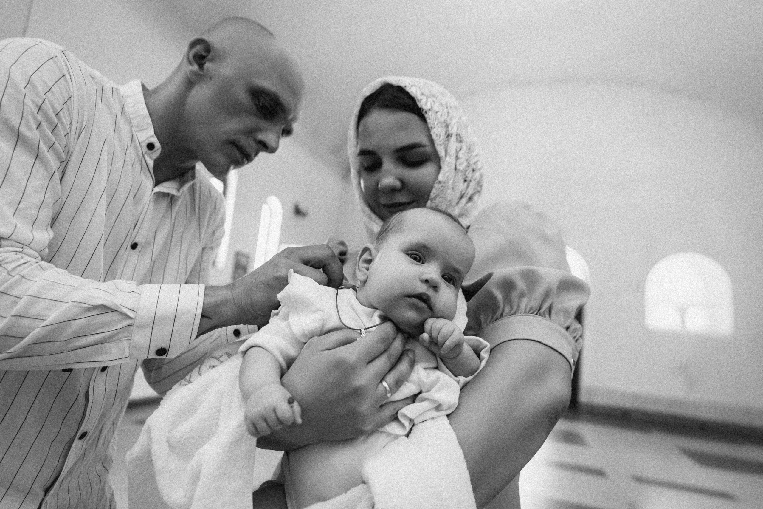 Крещение Ксении. Семейный фотограф Минск Усова Ольга