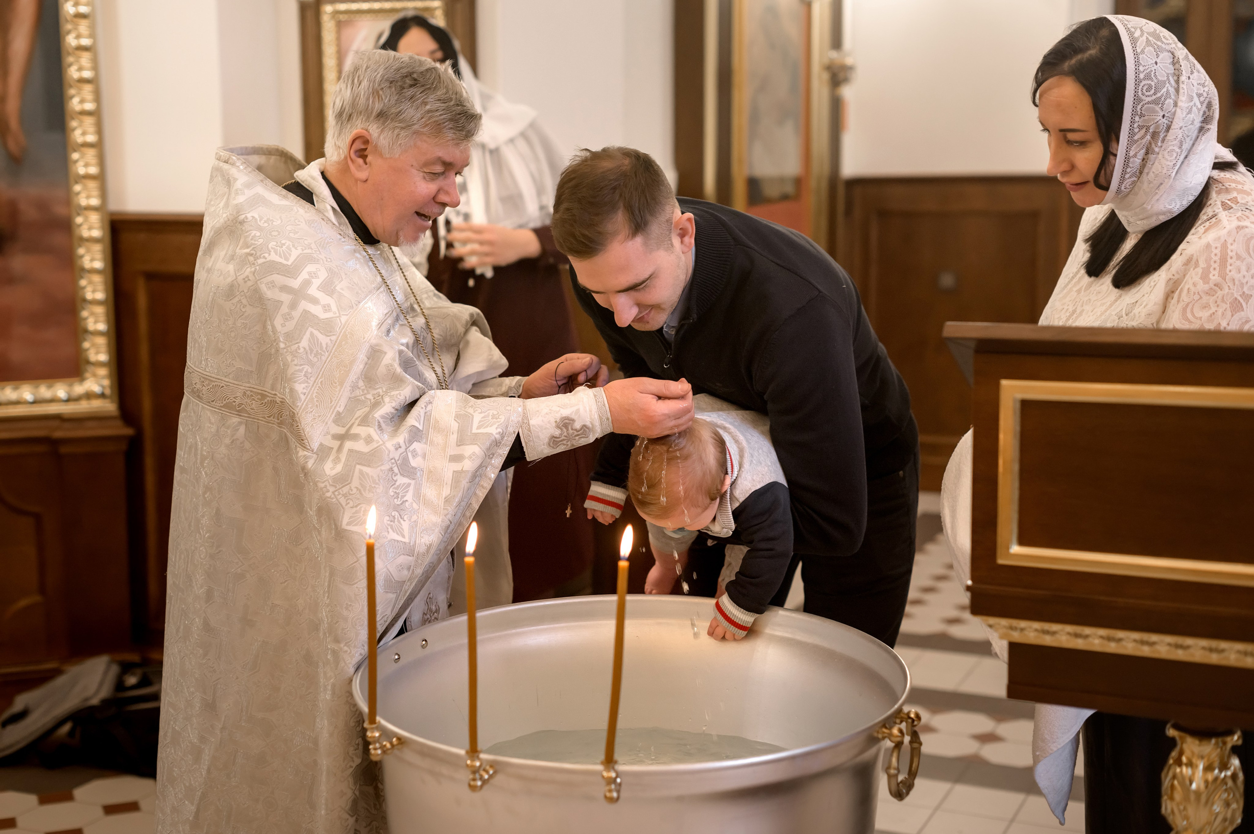 Воскресенская церковь на ВО. Фотограф на Крещение в Санкт-Петербурге
