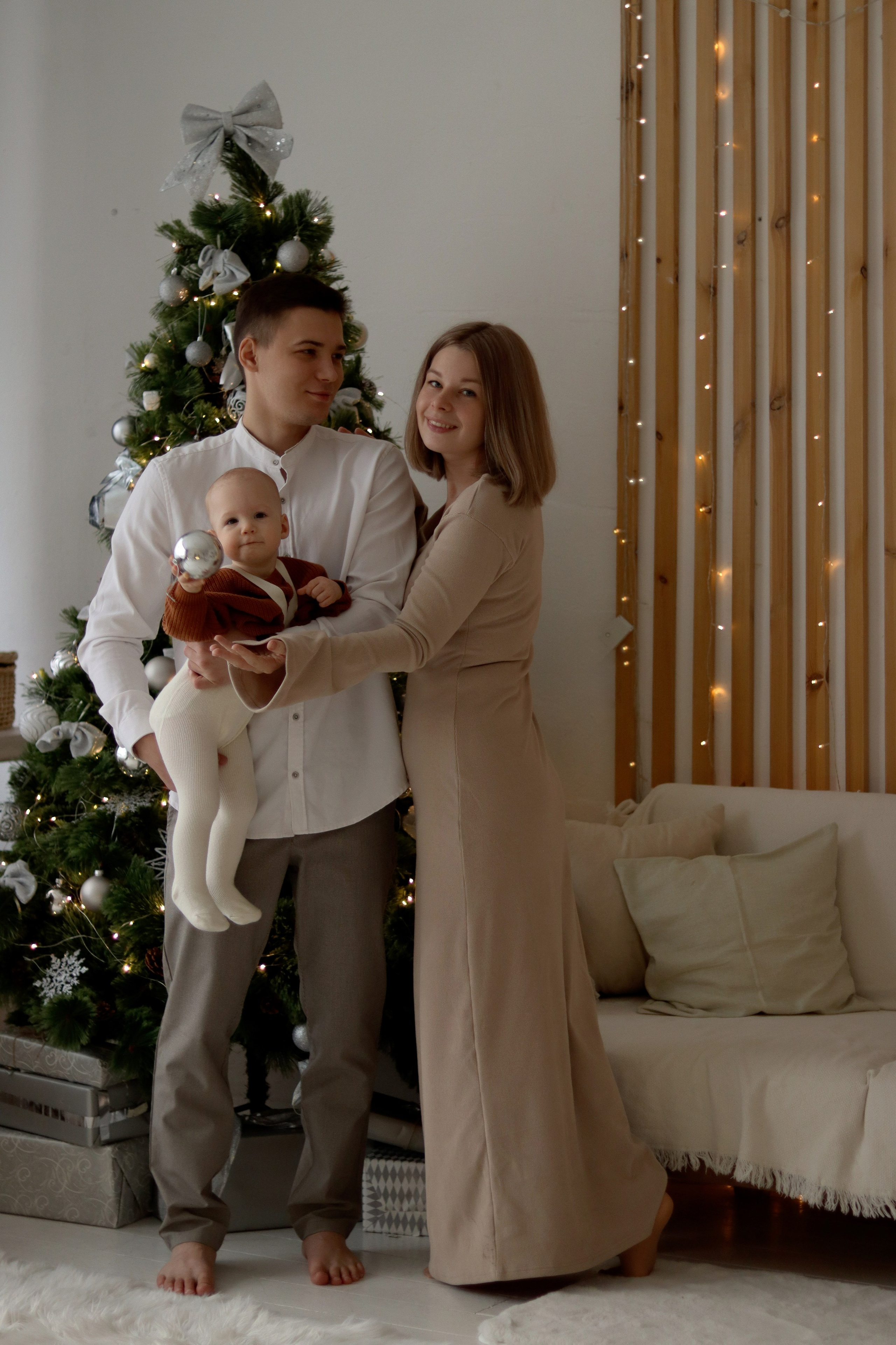 Семья Николь, Никиты и Василисы. Фотограф Самара Лена Мандарин