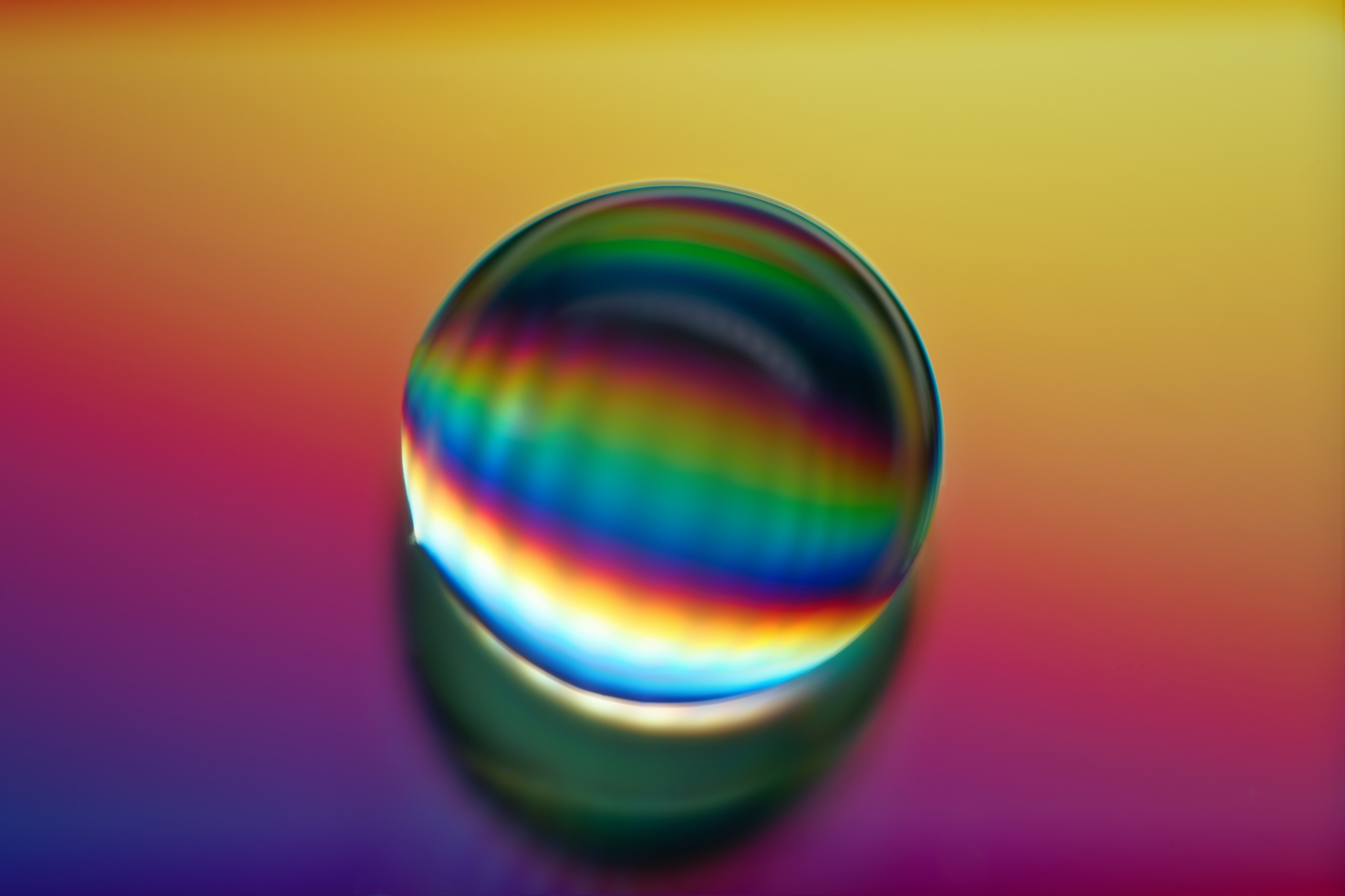 Капля и цветовой спектр