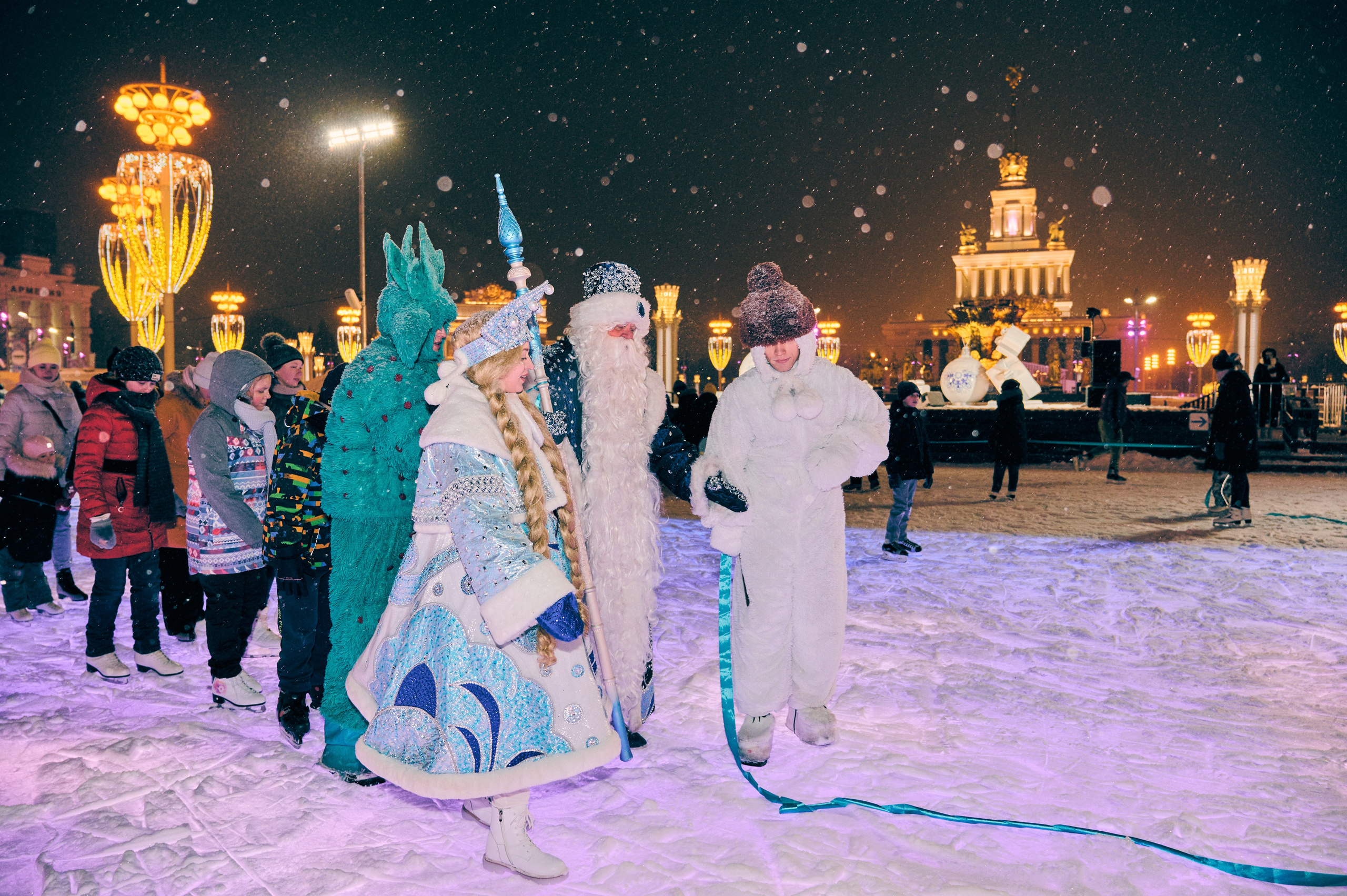 Линия жизни и Дед Мороз на ВДНХ. Никита Хохловский фото и видео продакшн