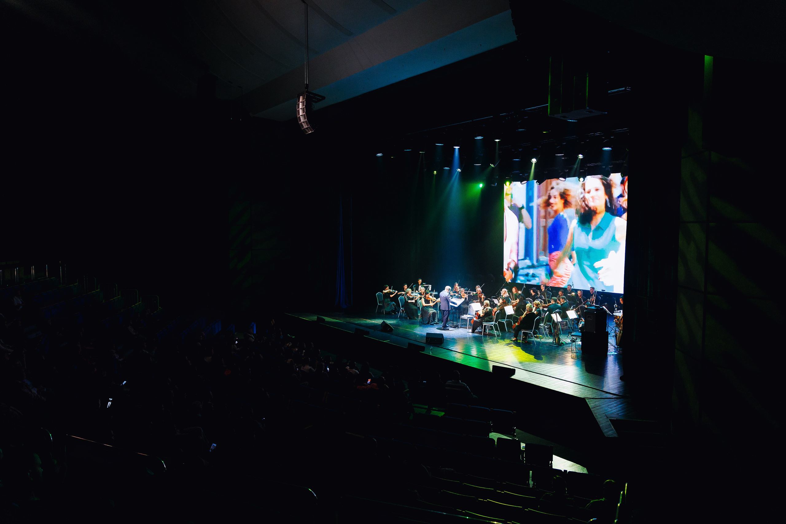 Symphony of the cinema (Turkish TV series) at Amber Hall. KRIS KRUPINNIKOVA