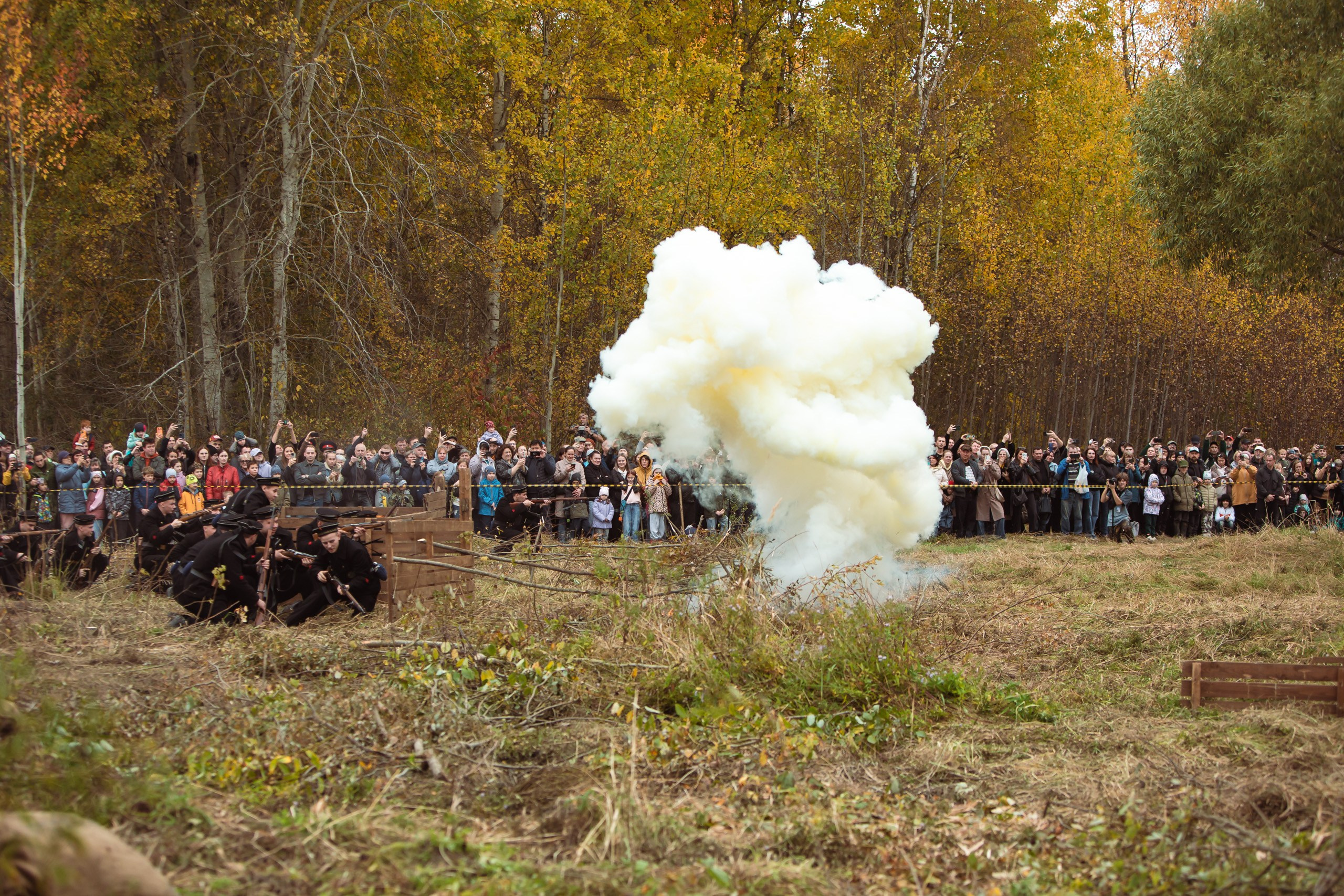 04.10.26 Реконструкция боя Петергофского десанта. Александр спб ру фотограф