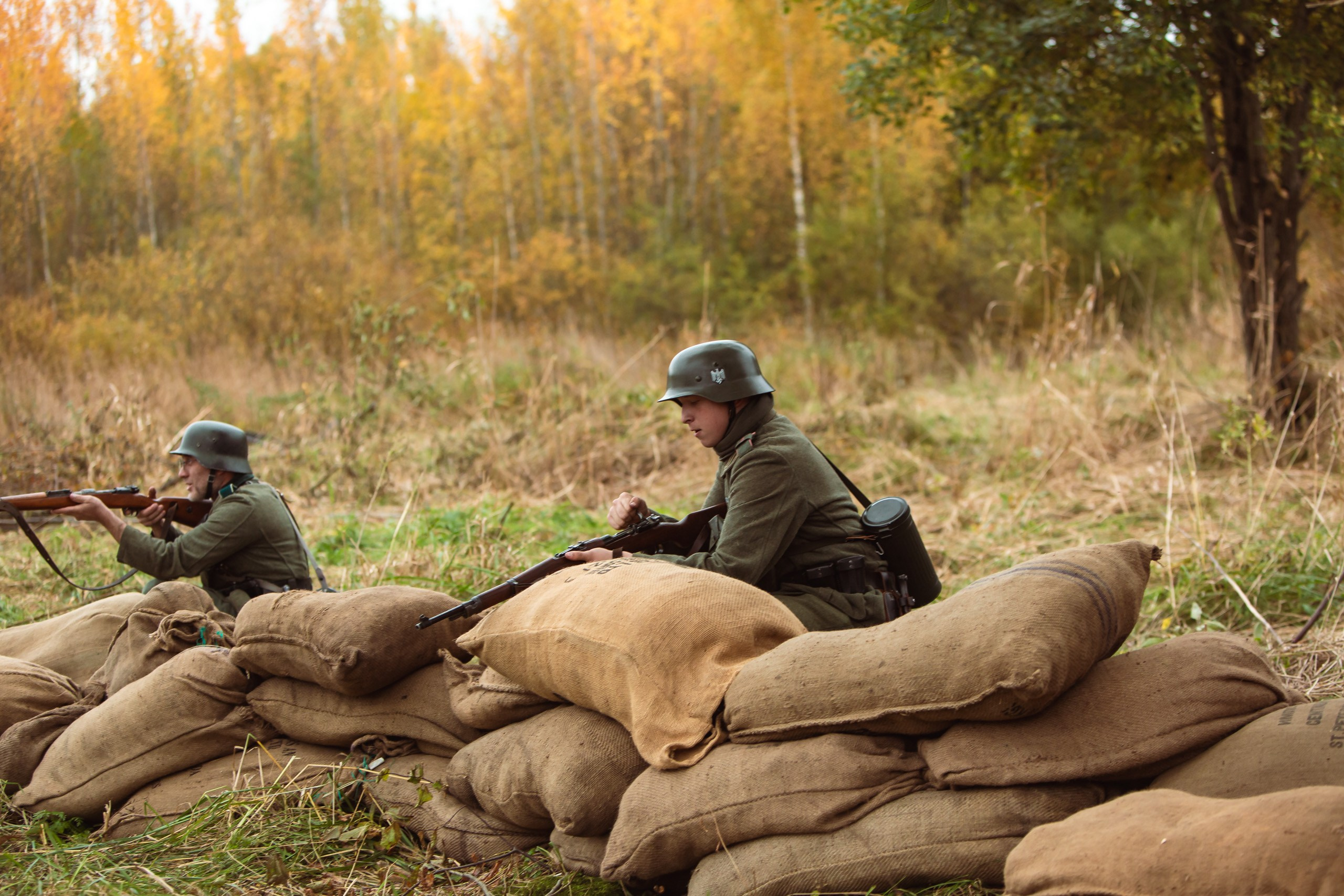 04.10.26 Реконструкция боя Петергофского десанта. Александр спб ру фотограф