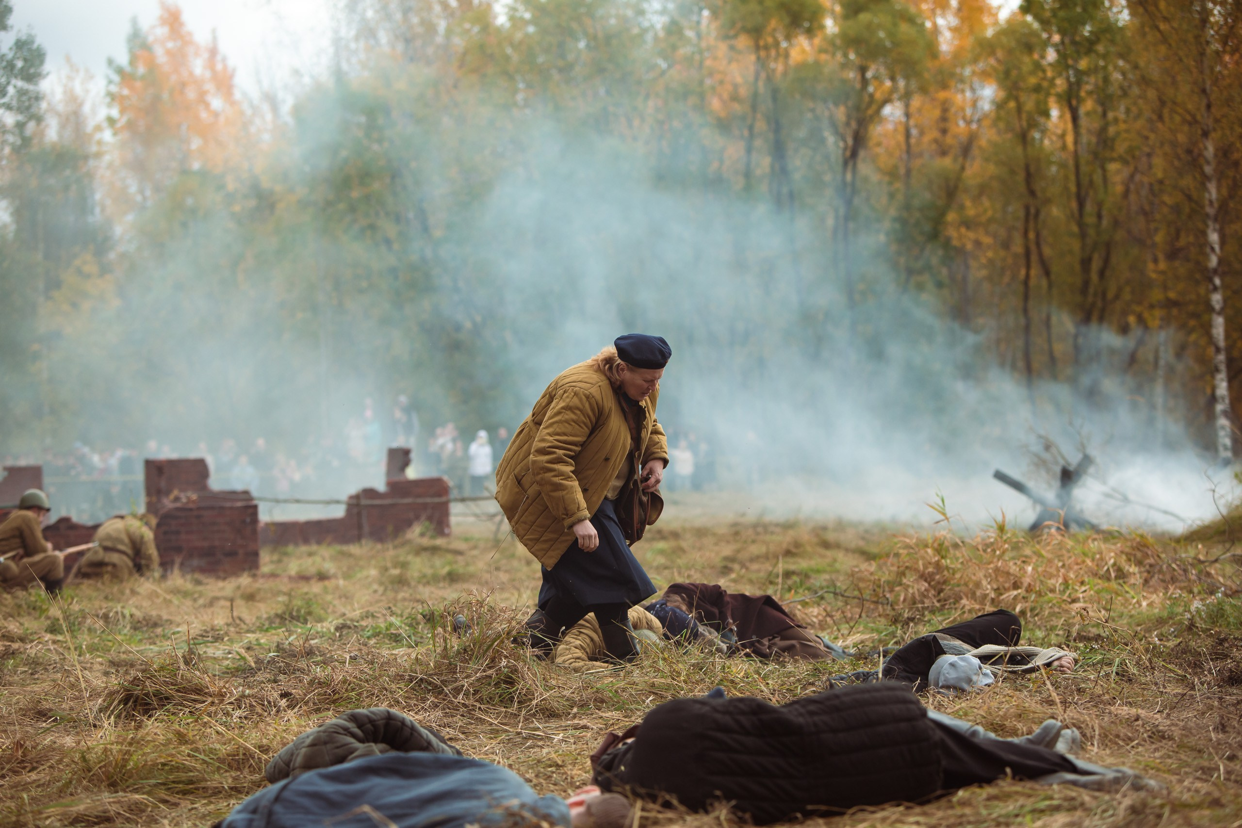 04.10.26 Реконструкция боя Петергофского десанта. Александр спб ру фотограф