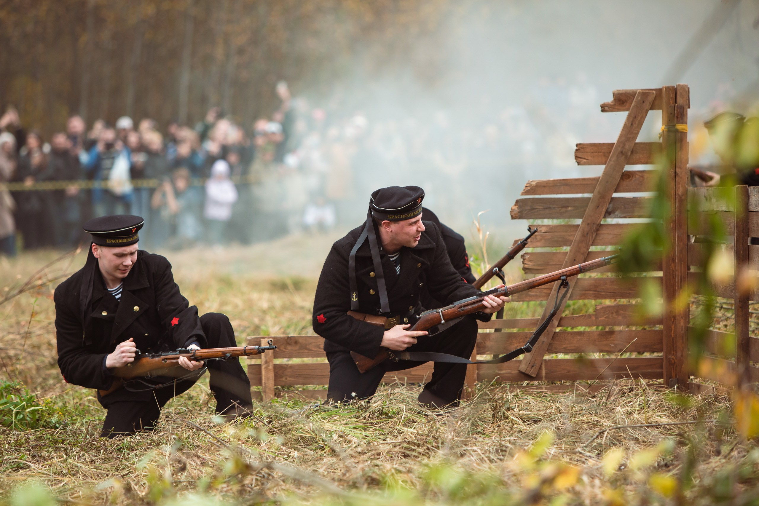04.10.26 Реконструкция боя Петергофского десанта. Александр спб ру фотограф