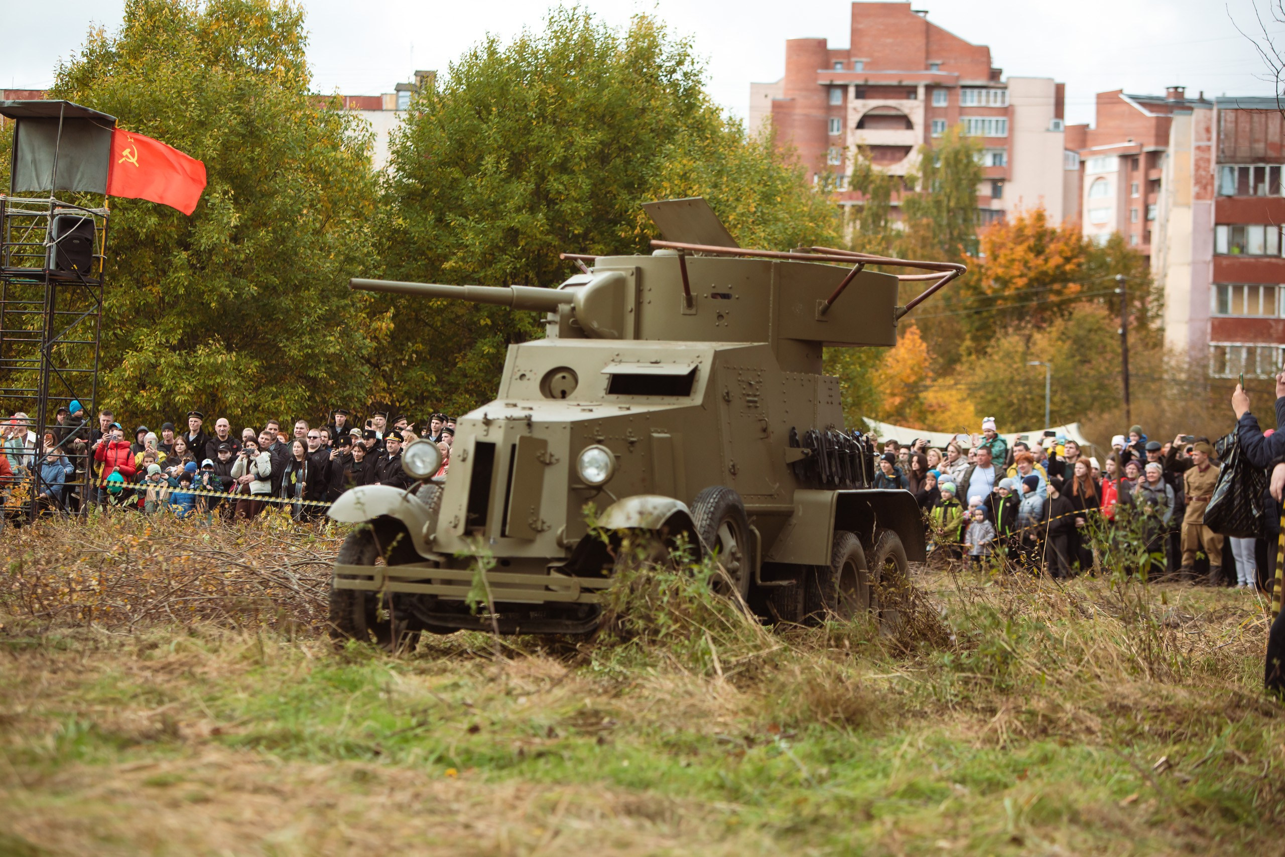 04.10.26 Реконструкция боя Петергофского десанта. Александр спб ру фотограф