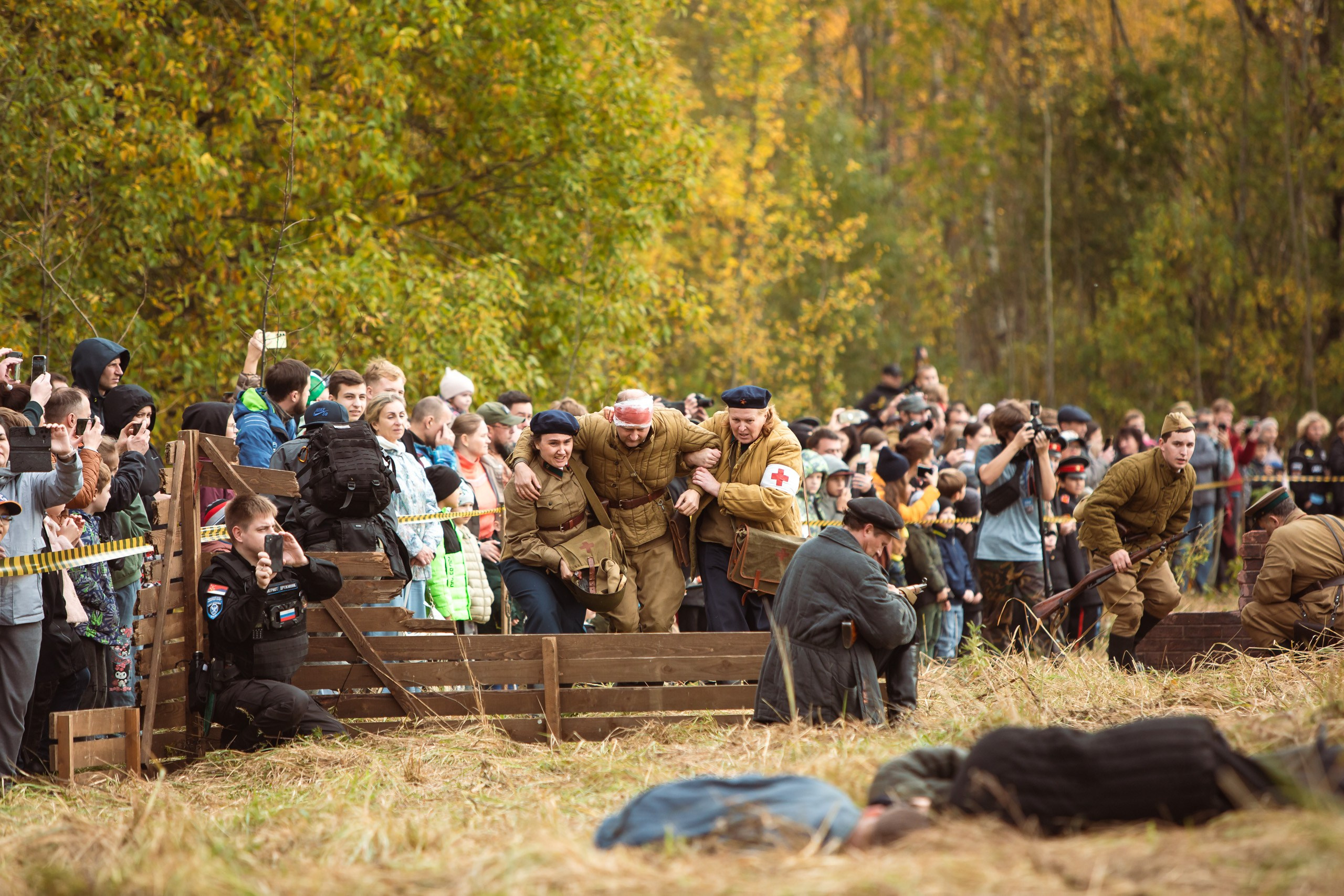 04.10.26 Реконструкция боя Петергофского десанта. Александр спб ру фотограф