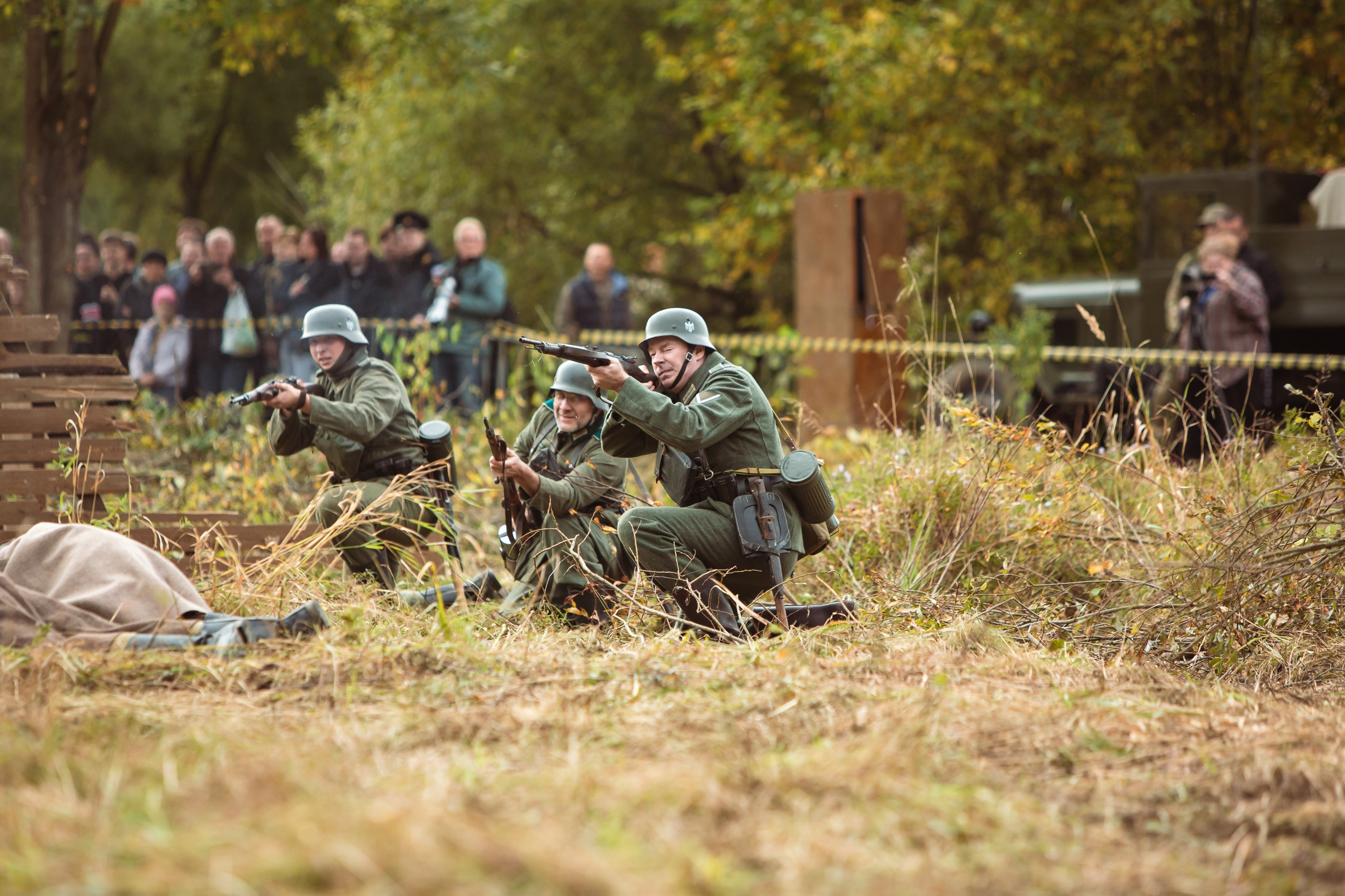 04.10.26 Реконструкция боя Петергофского десанта. Александр спб ру фотограф