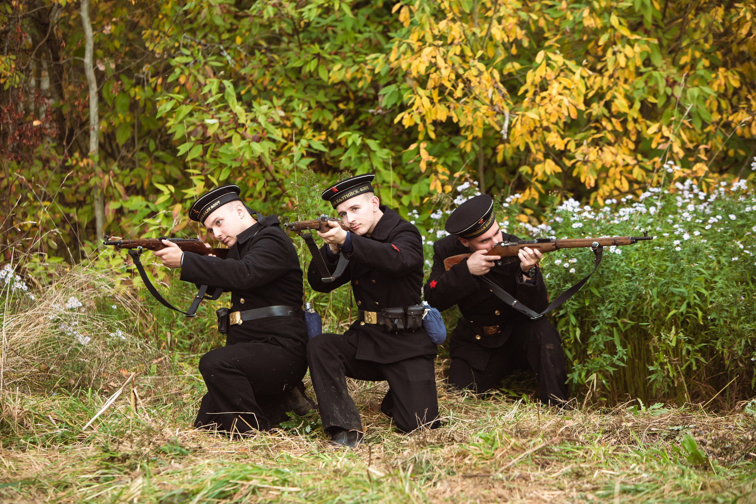 04.10.26 Реконструкция боя Петергофского десанта. Александр спб ру фотограф