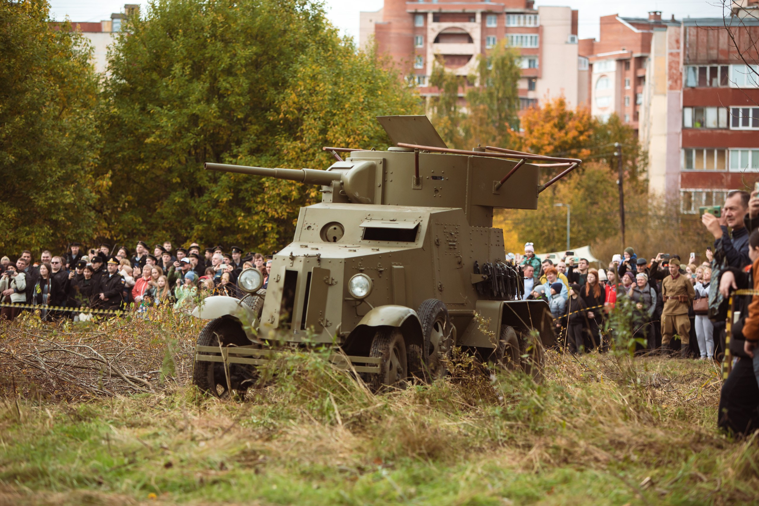 04.10.26 Реконструкция боя Петергофского десанта. Александр спб ру фотограф