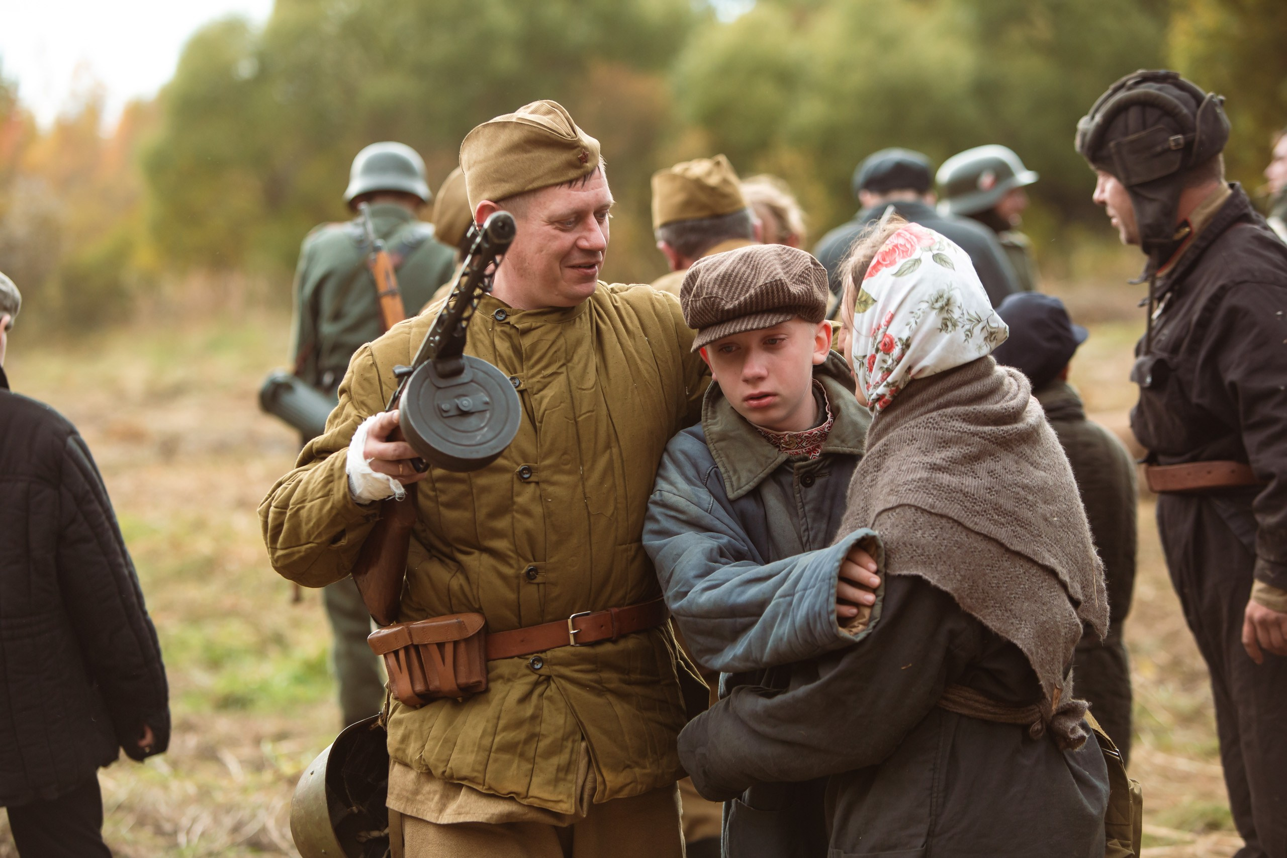 04.10.26 Реконструкция боя Петергофского десанта. Александр спб ру фотограф