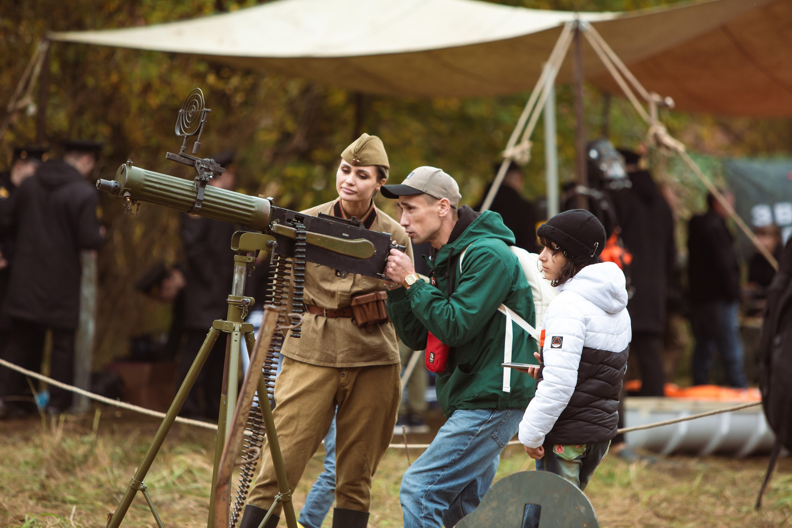 04.10.26 Реконструкция боя Петергофского десанта. Александр спб ру фотограф
