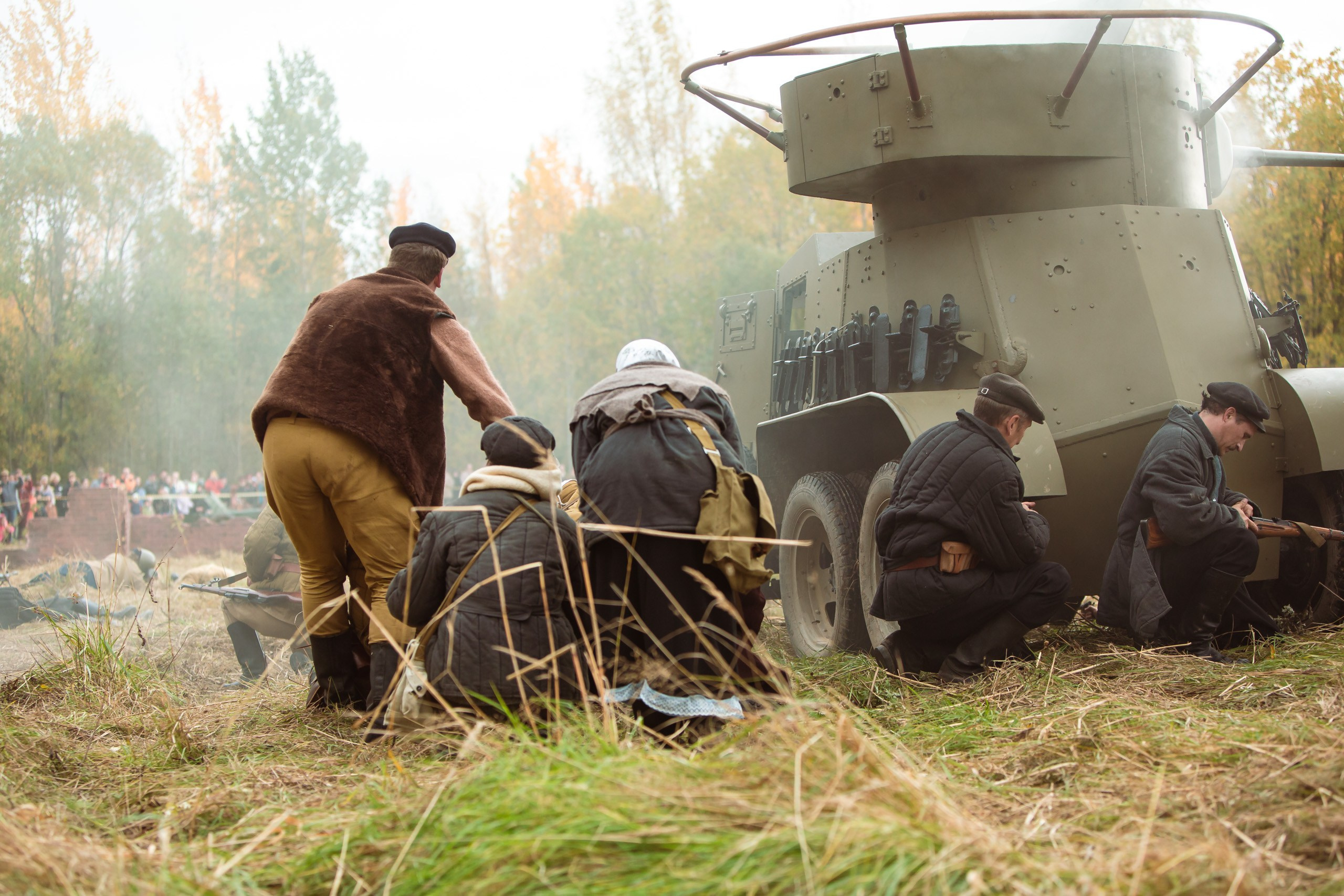 04.10.26 Реконструкция боя Петергофского десанта. Александр спб ру фотограф