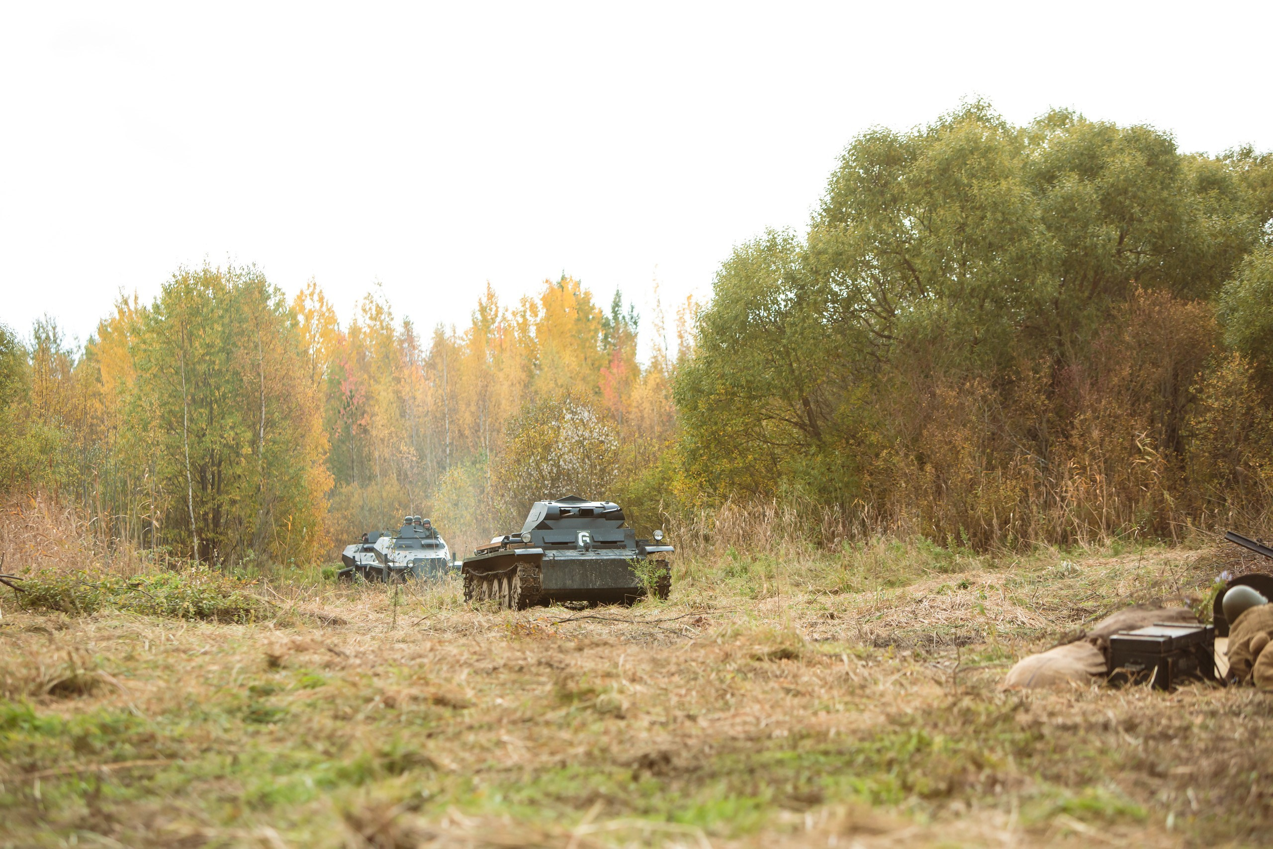 04.10.26 Реконструкция боя Петергофского десанта. Александр спб ру фотограф