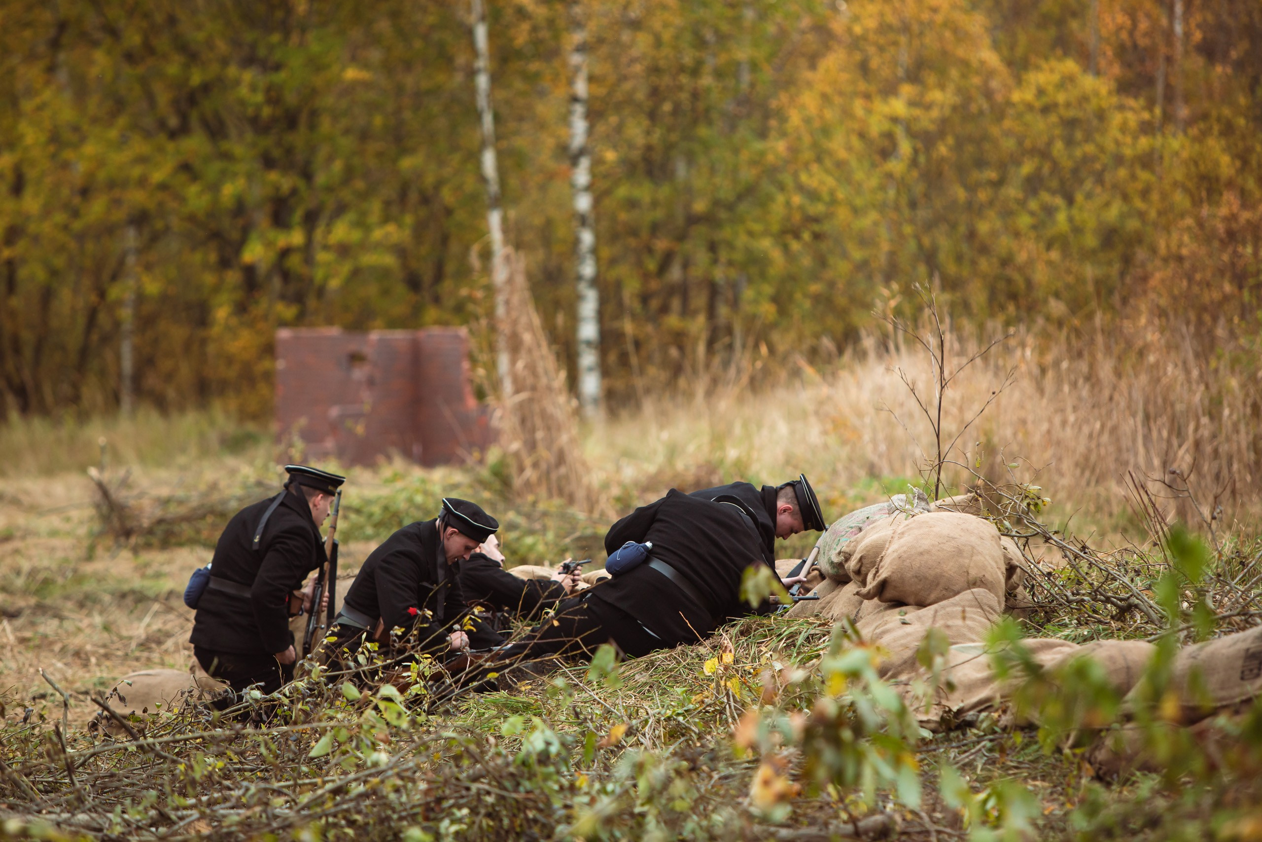 04.10.26 Реконструкция боя Петергофского десанта. Александр спб ру фотограф