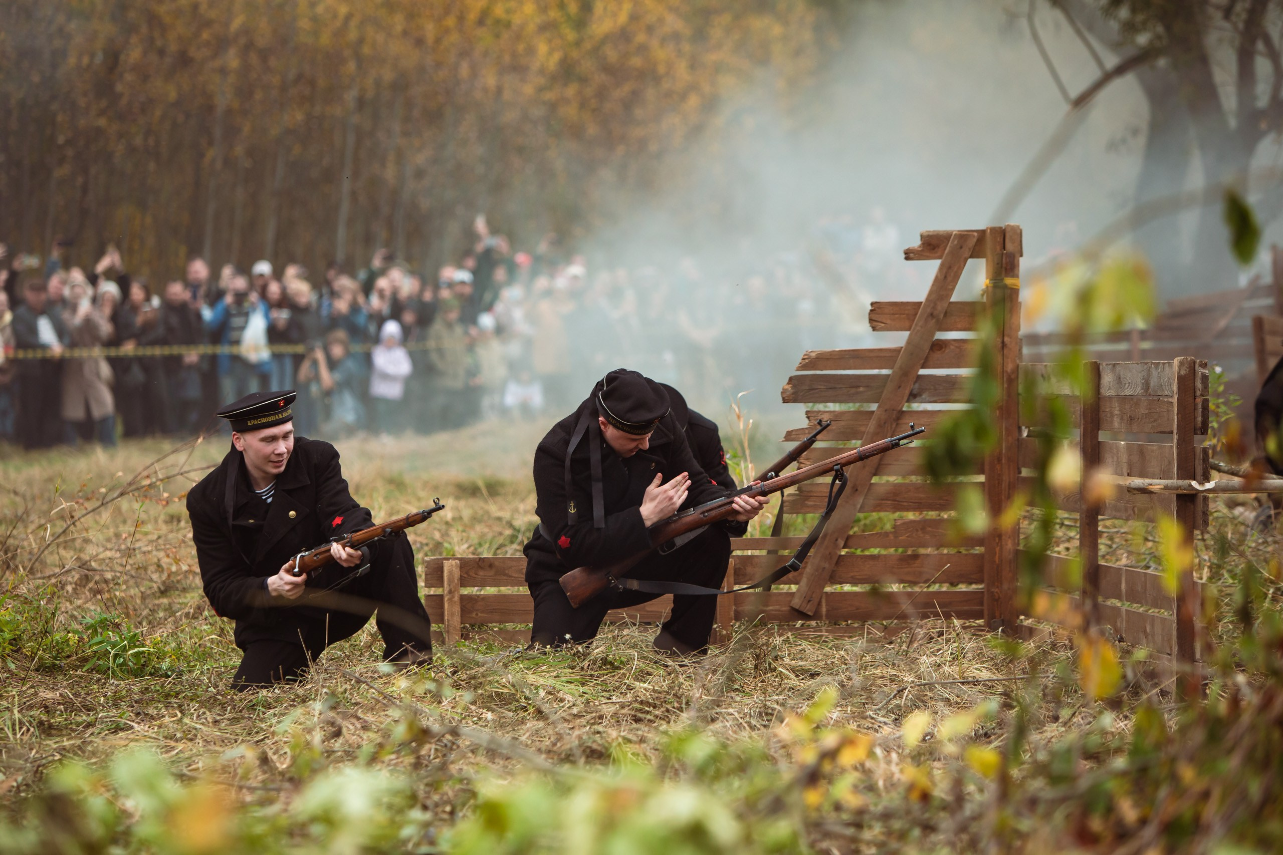 04.10.26 Реконструкция боя Петергофского десанта. Александр спб ру фотограф